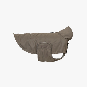 Dog Raincoat Vega - Taupe