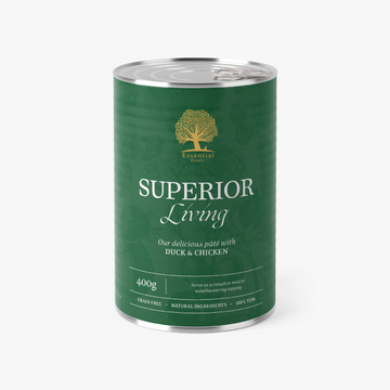 Essential Superior Living Pâté – Våtfôr med and og kylling