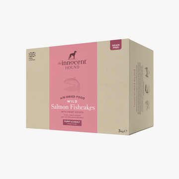The Innocent Hound Wild Salmon Fishcakes – Lufttørket hundefôr med villaks