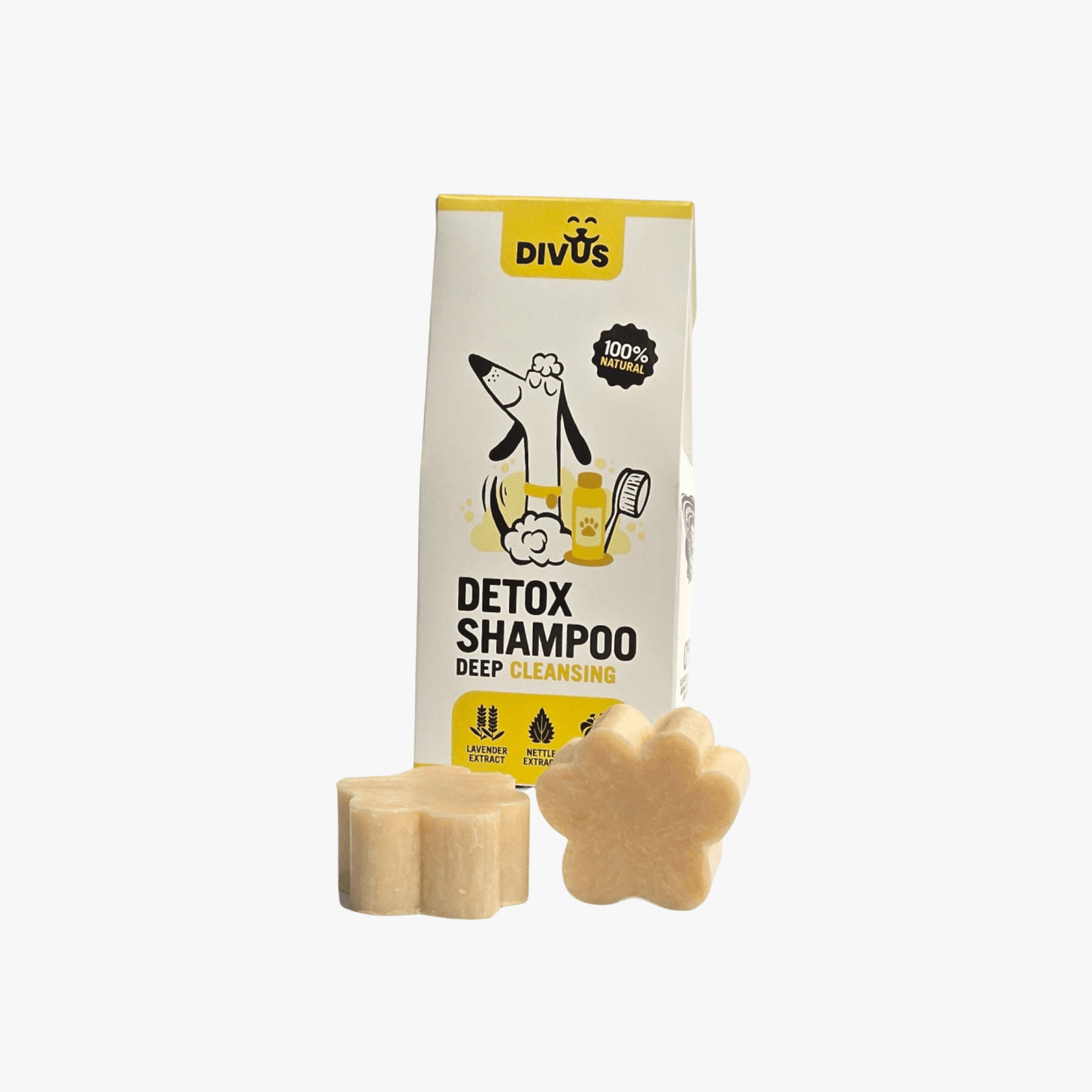Detox shampoo for rens og insektbeskyttelse - 2x50g