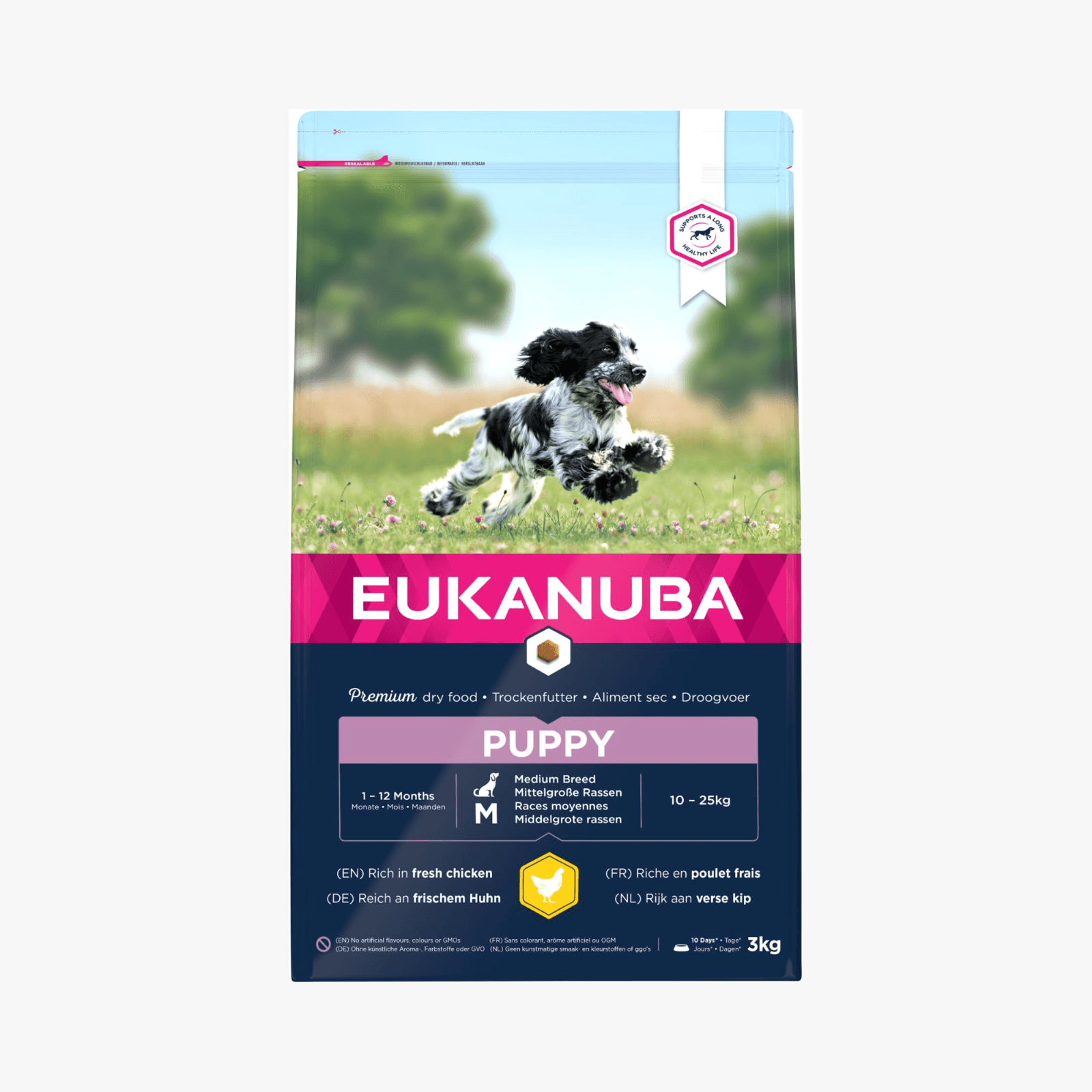 Eukanuba Valp Medium Kylling - Tørrfôr | Life Care
