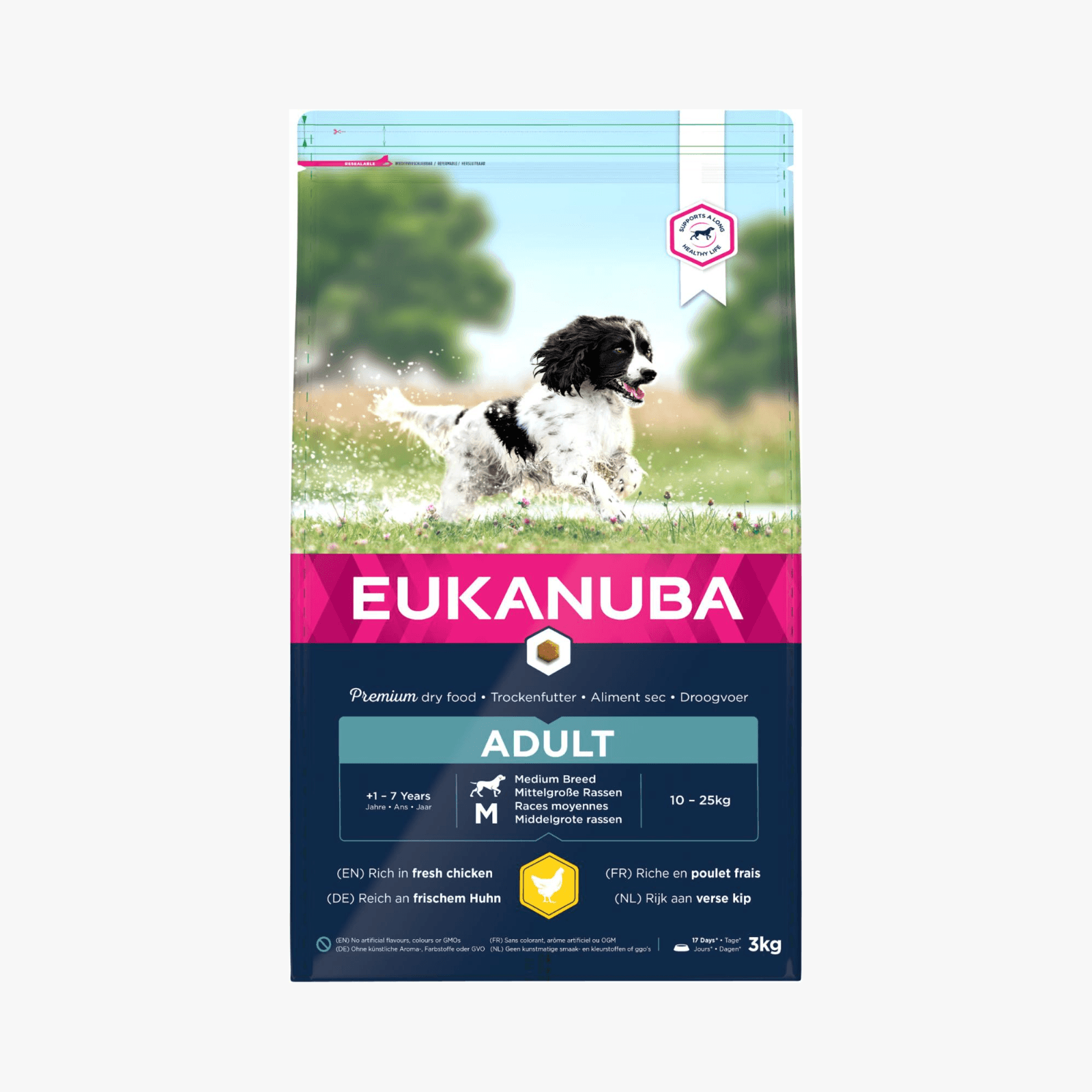 Eukanuba Voksen Medium Kylling - Tørrfôr | Life Care