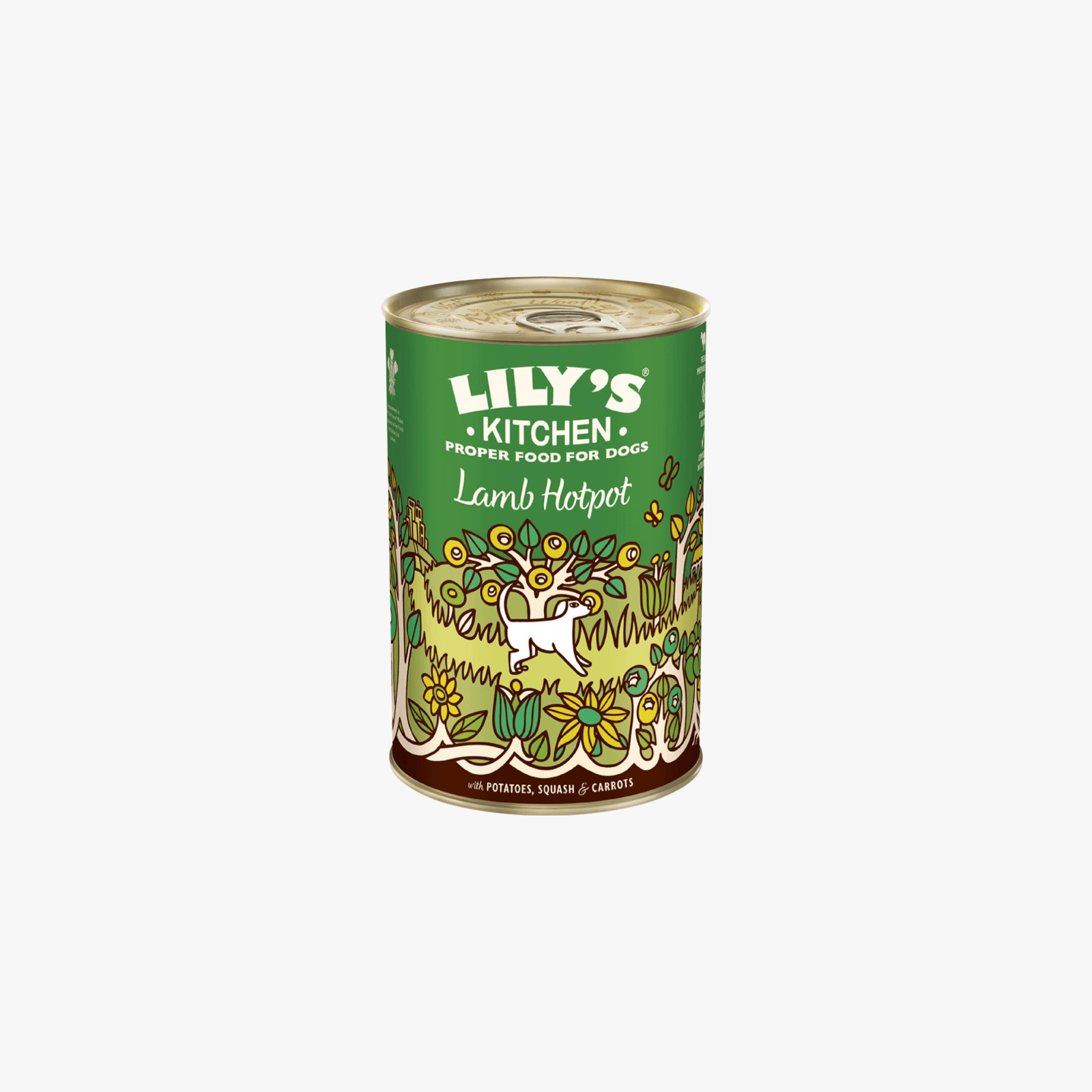 Lily’s Kitchen Lamb Hotpot – Våtfôr til voksene hunder med Lammekjøtt | 400g