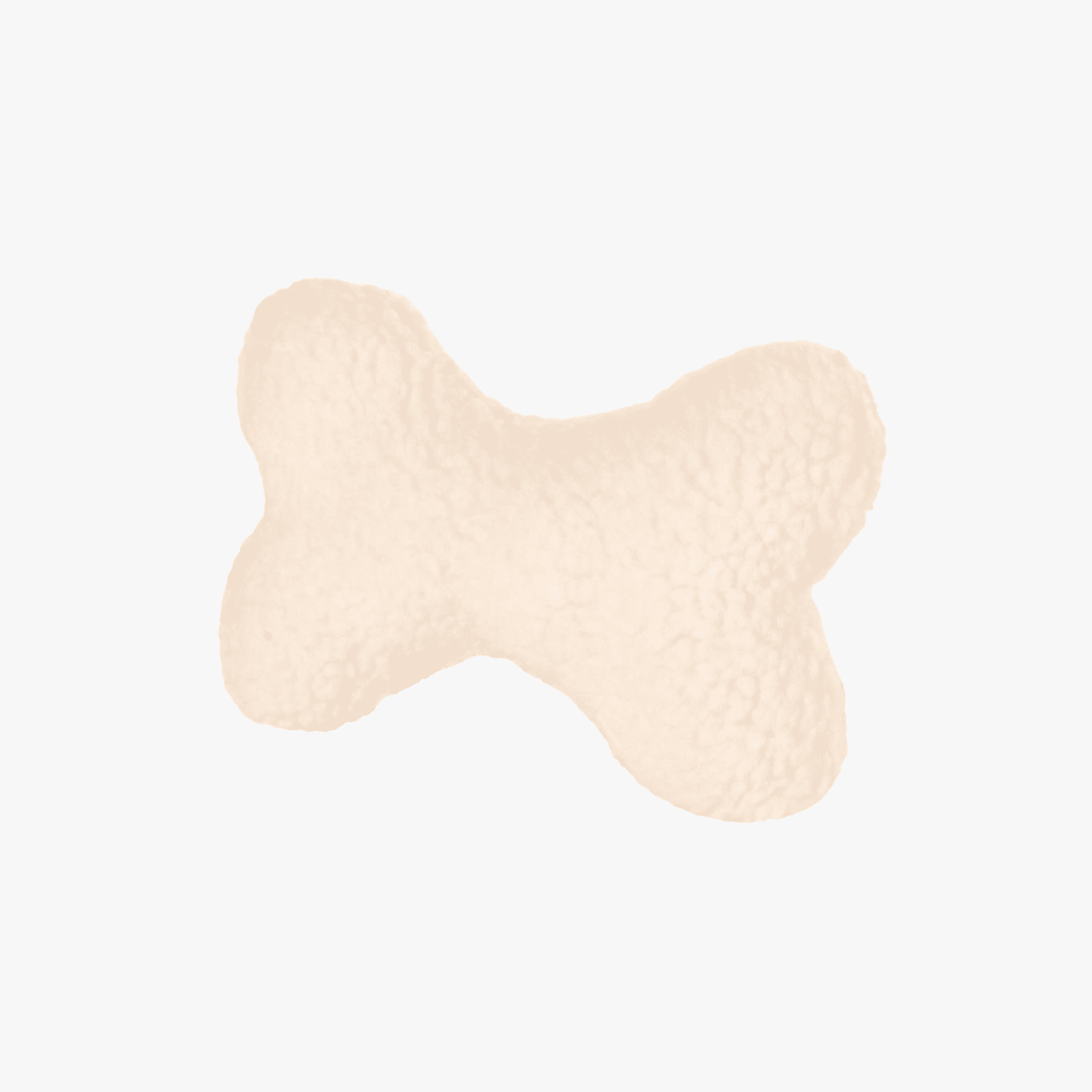 Plysj hundeben - 20 cm