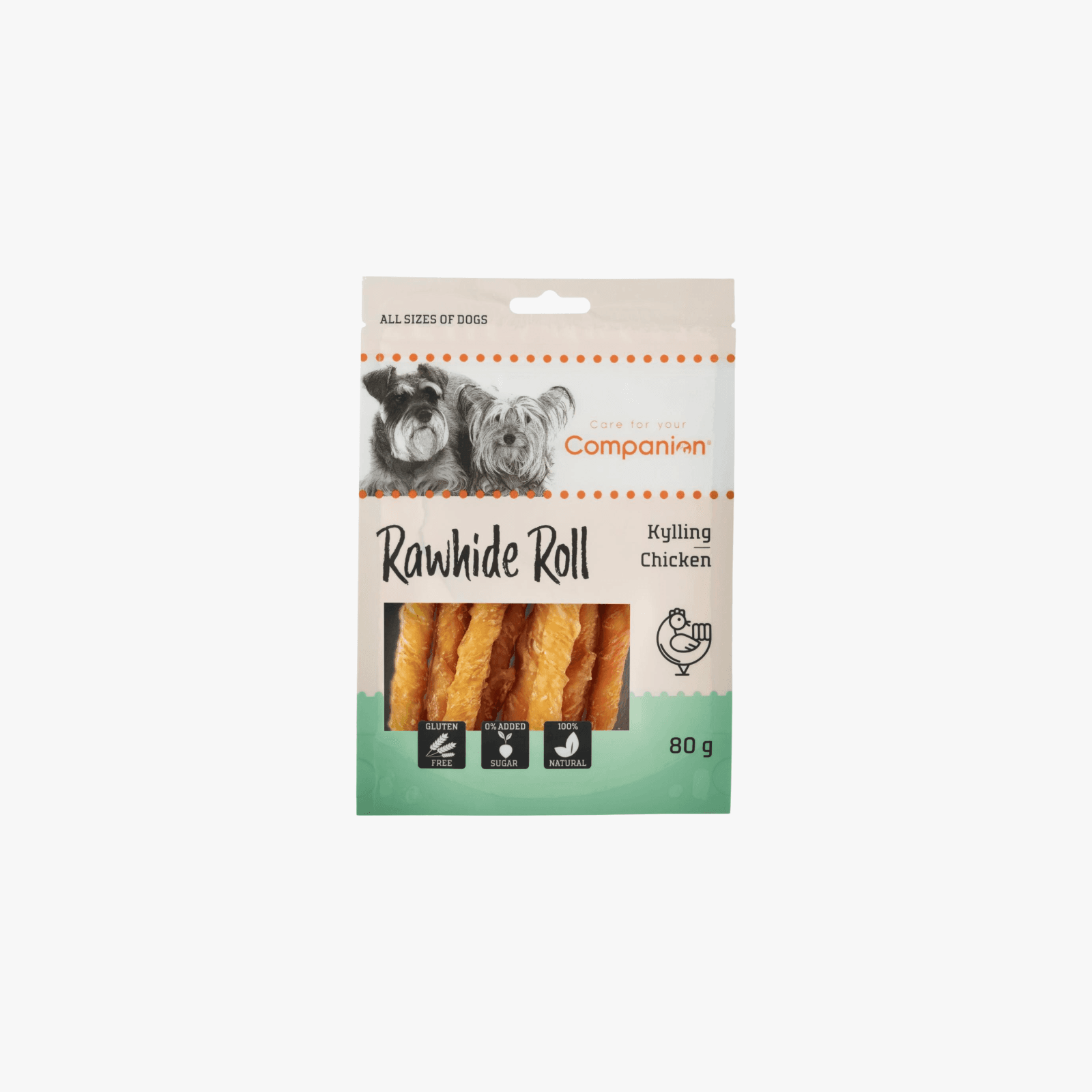 Rawhide Roll, Tyggepinner m/Kylling