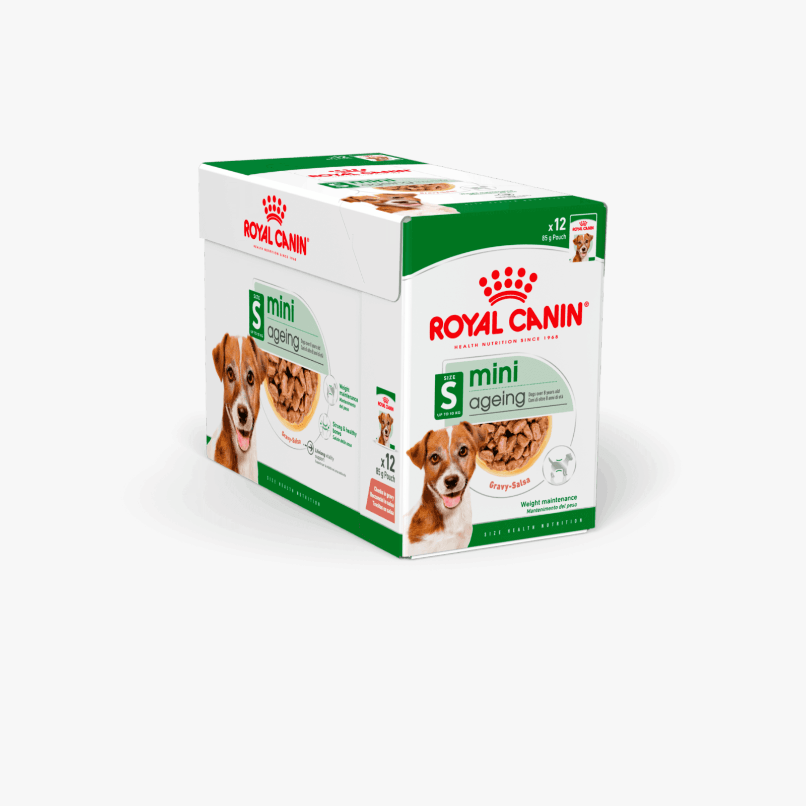 Royal Canin Mini Ageing Gravy – Våtfôr for eldre små hunder | 12x85g