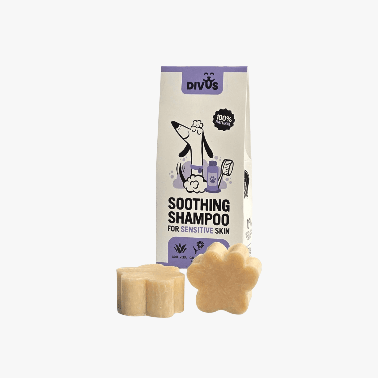Soothing shampoo for sensitiv hud - 2x50g
