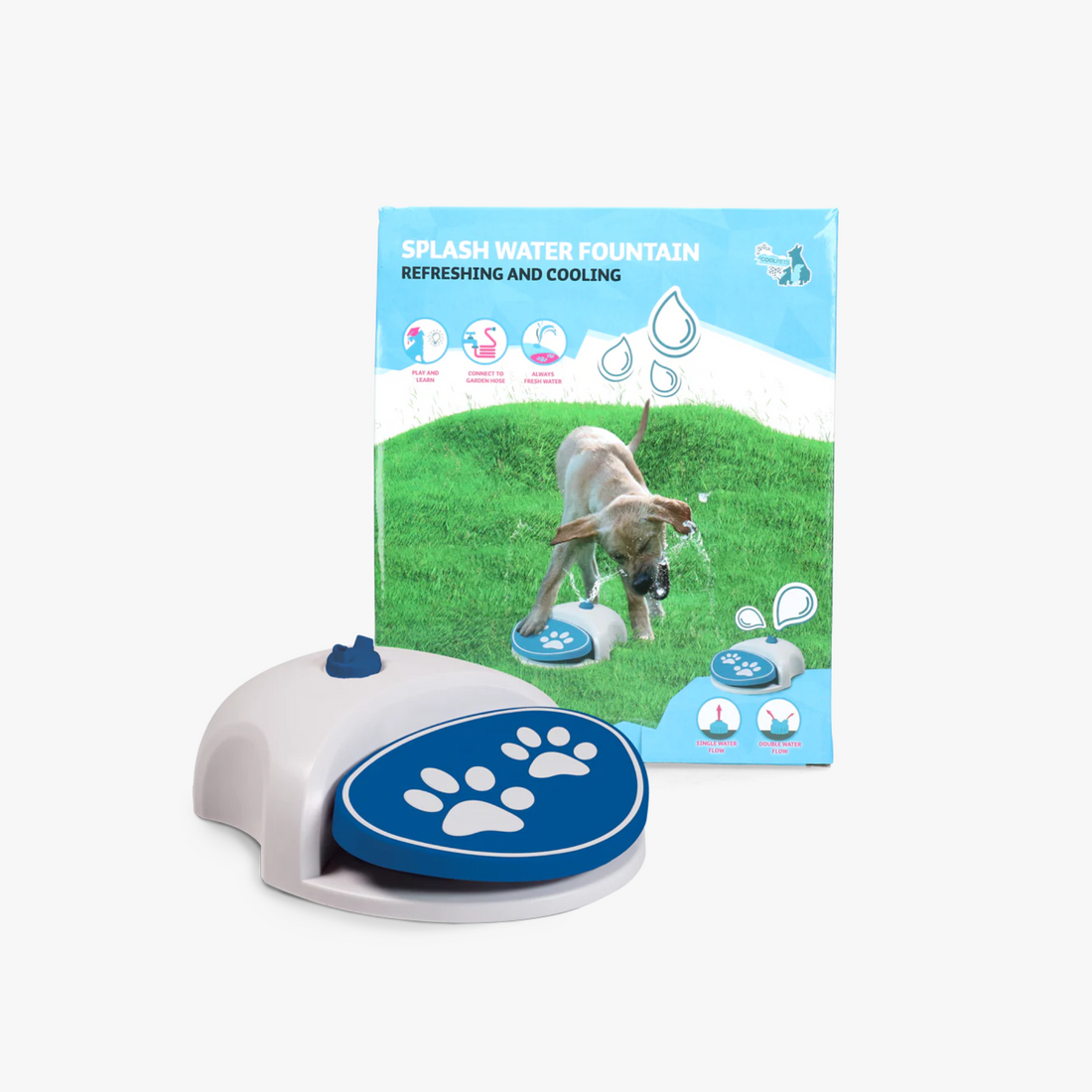 CoolPets Splash Water Fountain – Vannfontene for hunder