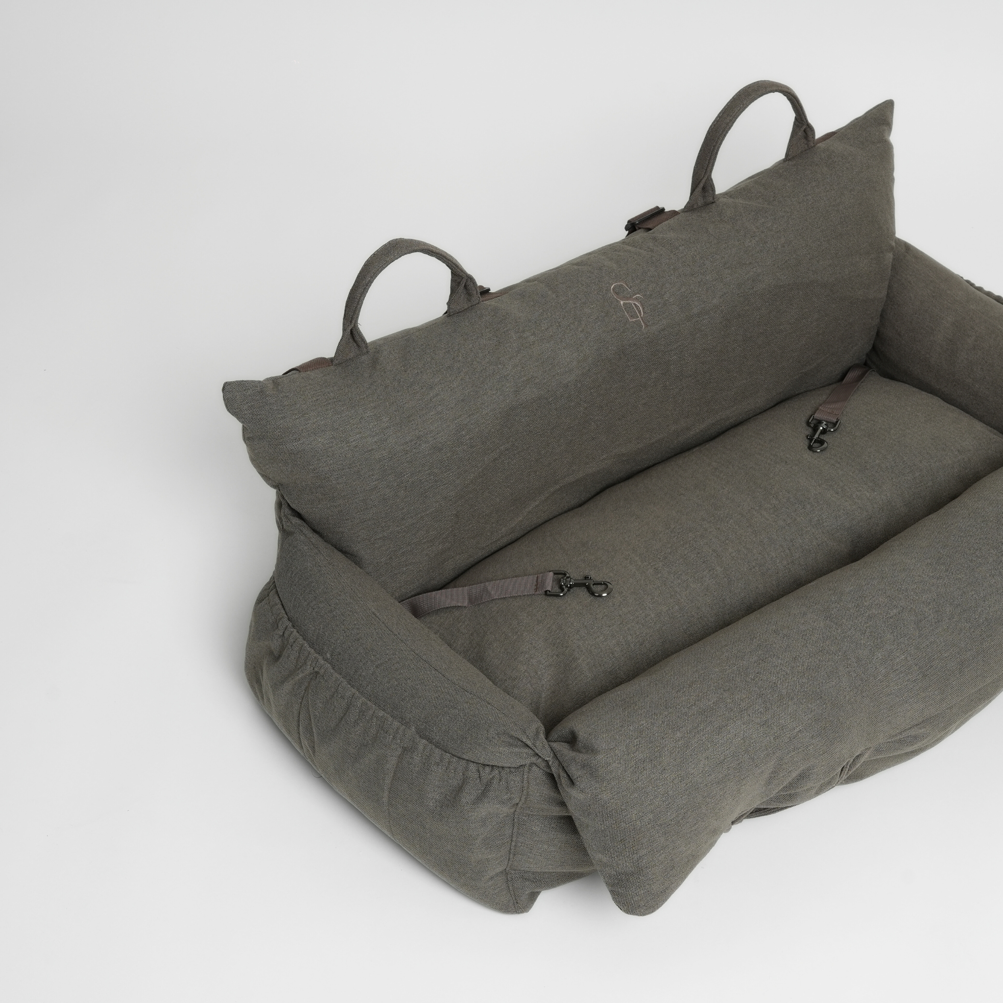 Lara Car Seat XXL – 3 i 1 hundesete  | Taupe