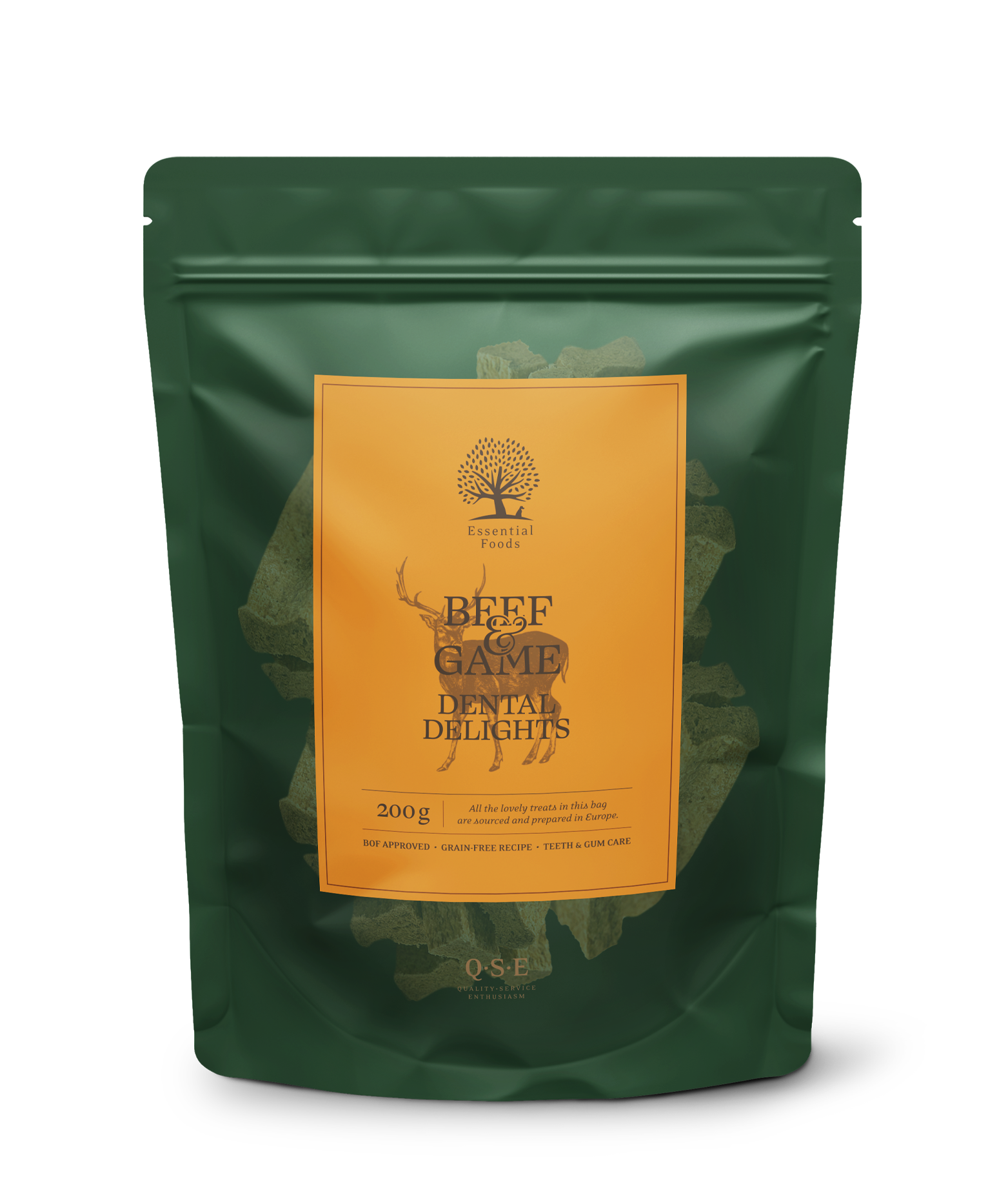 Grain-Free Beef & Game Dental Delights - Tyggepinner med storfe og vilt kjøtt