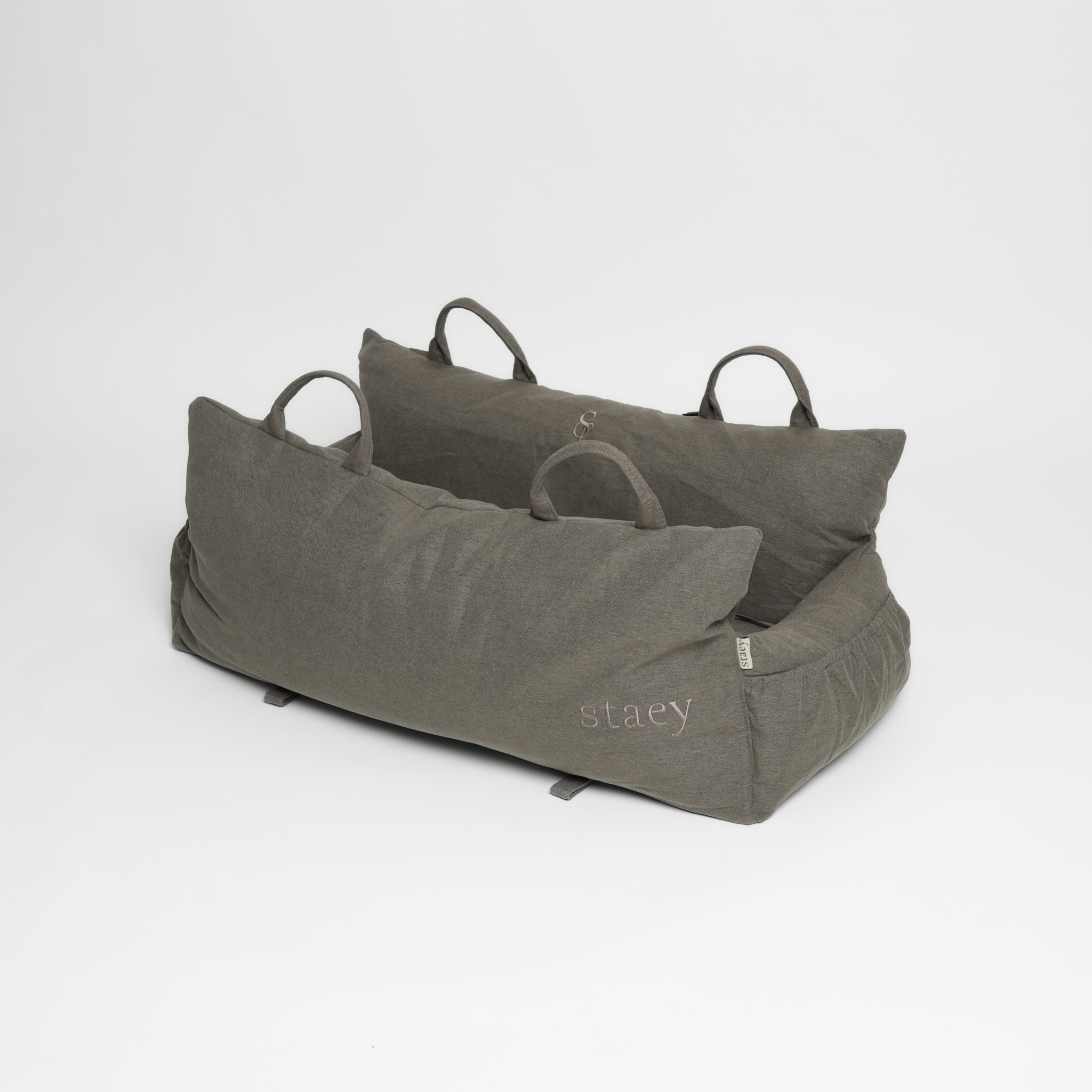 Lara Car Seat XXL – 3 i 1 hundesete  | Taupe