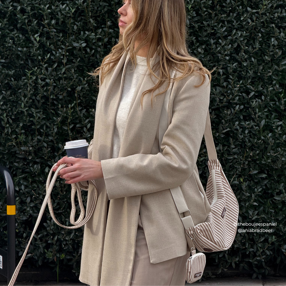 London Linen Stripes - Hundebånd