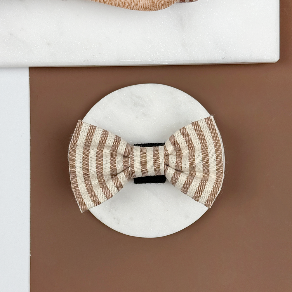 London Linen Stripes - Hundesløyfe