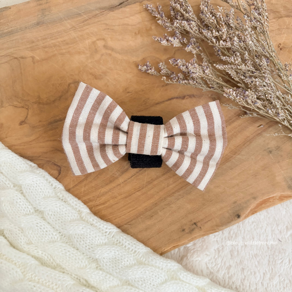 London Linen Stripes - Hundesløyfe