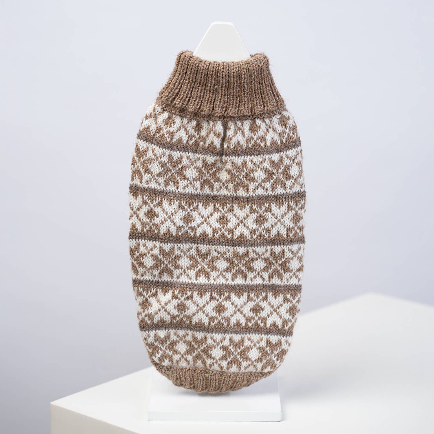 Snowflake Natural - Alpakka ullgenser til hund | Limited Edition