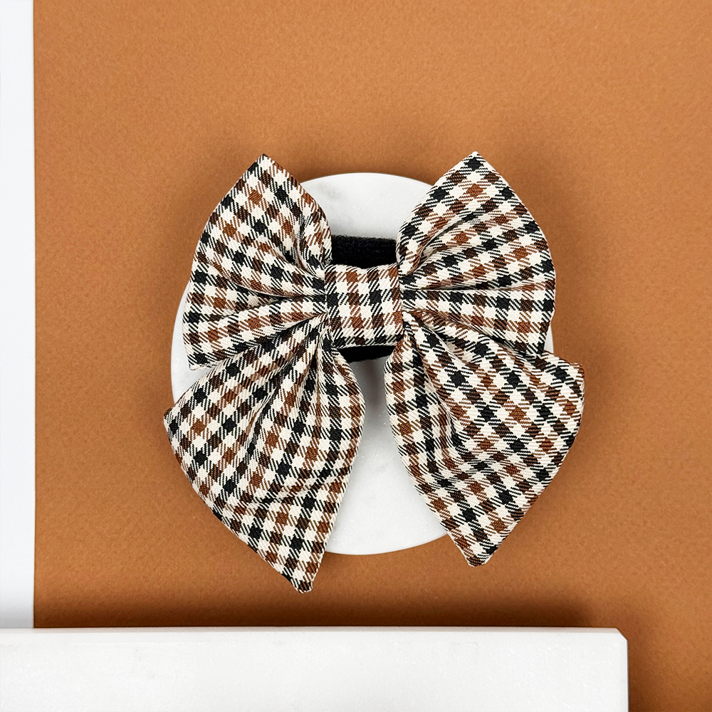Heritage Check Sailor Bow Tie - Hundesløyfe