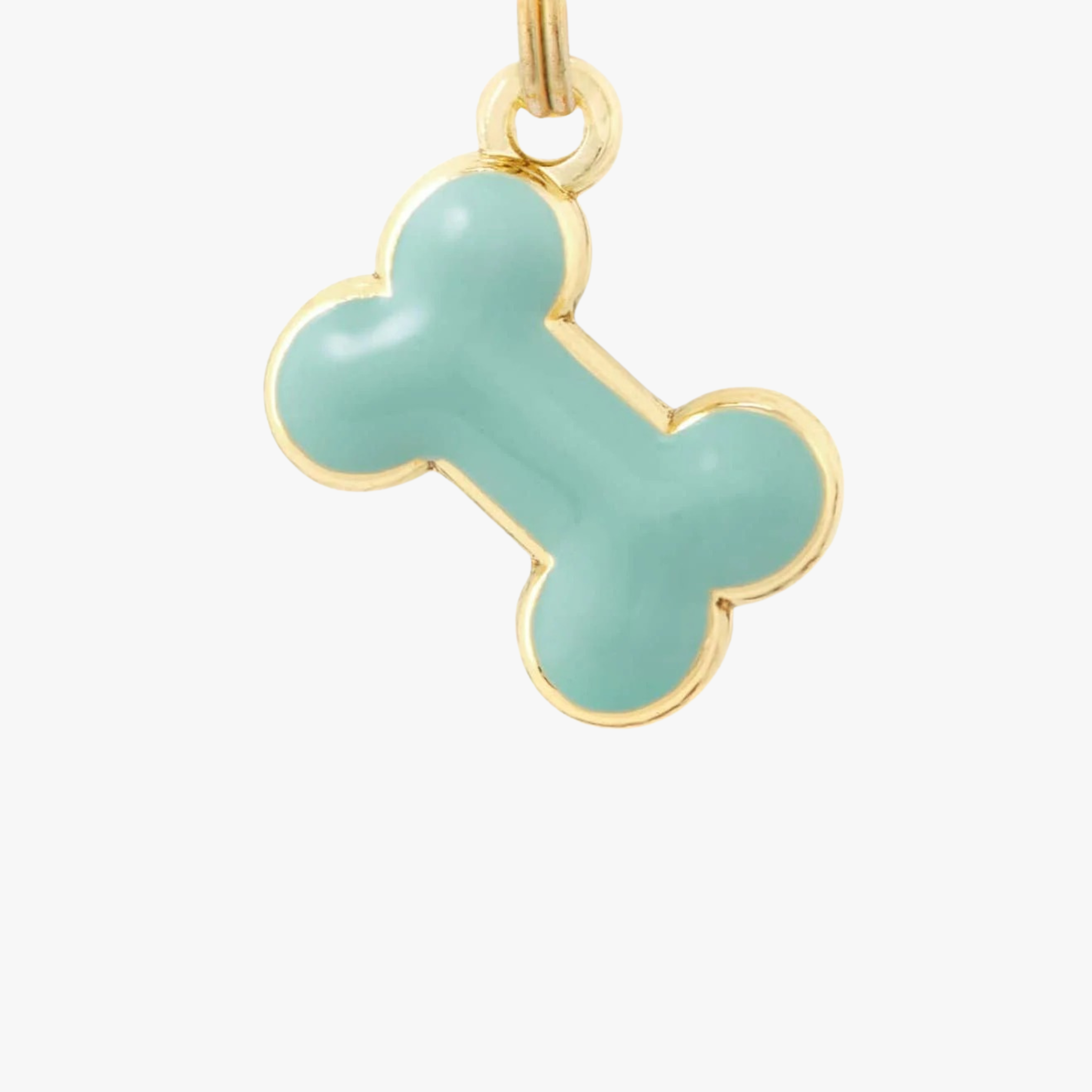 Blue Bone Charm - Halsbåndsmykke