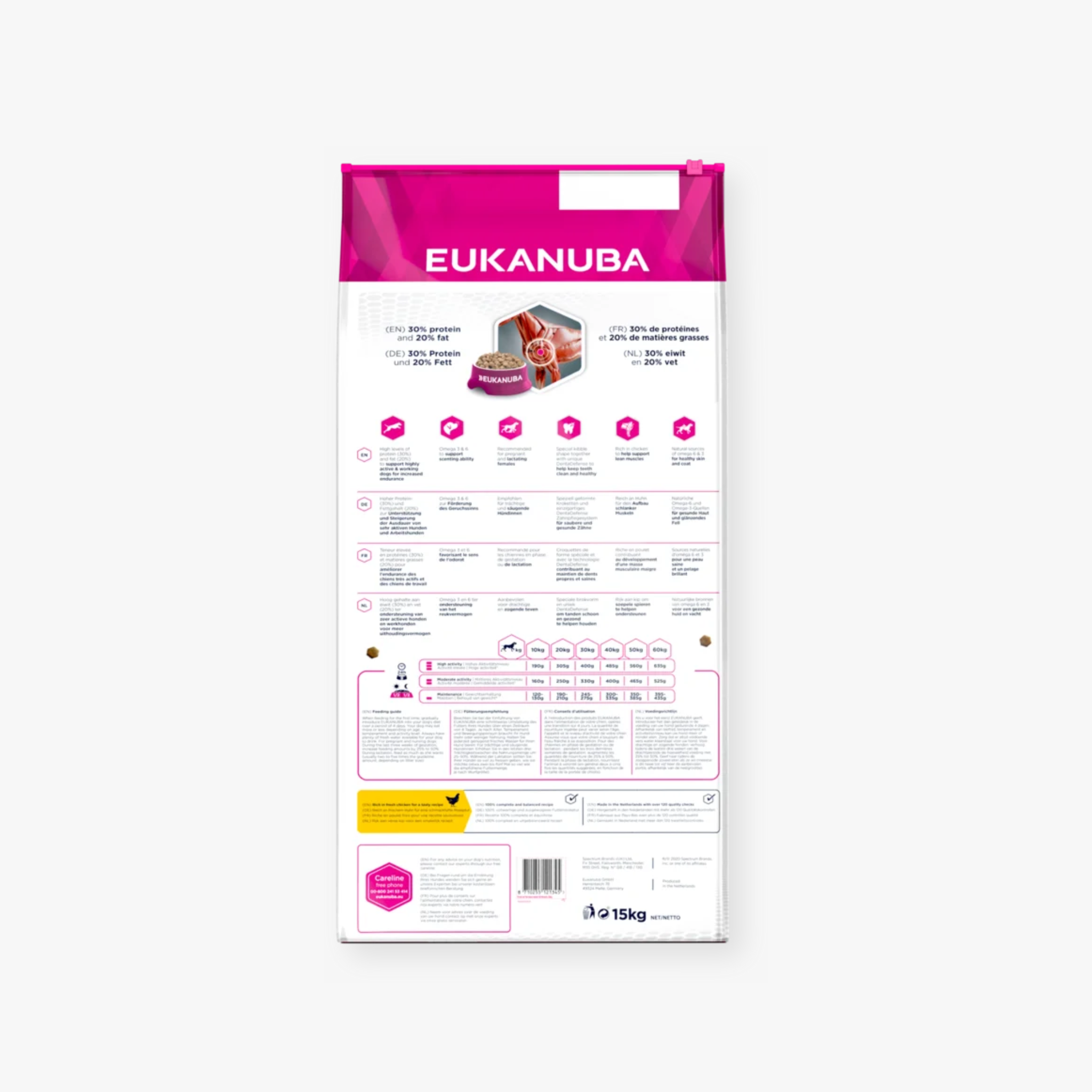 Eukanuba Voksen Arbeid og Utholdenhet - Tørrfôr | Daily Care