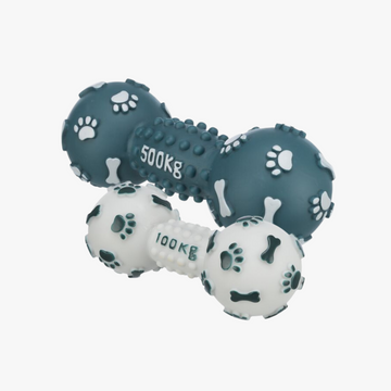 Dumbbell tyggeleke m/pipelyd