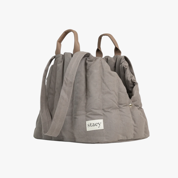 Elva Carrier Bag – Taupe bæreveske til hund