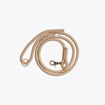 Braided Rope Leash – Hundebånd | Tan