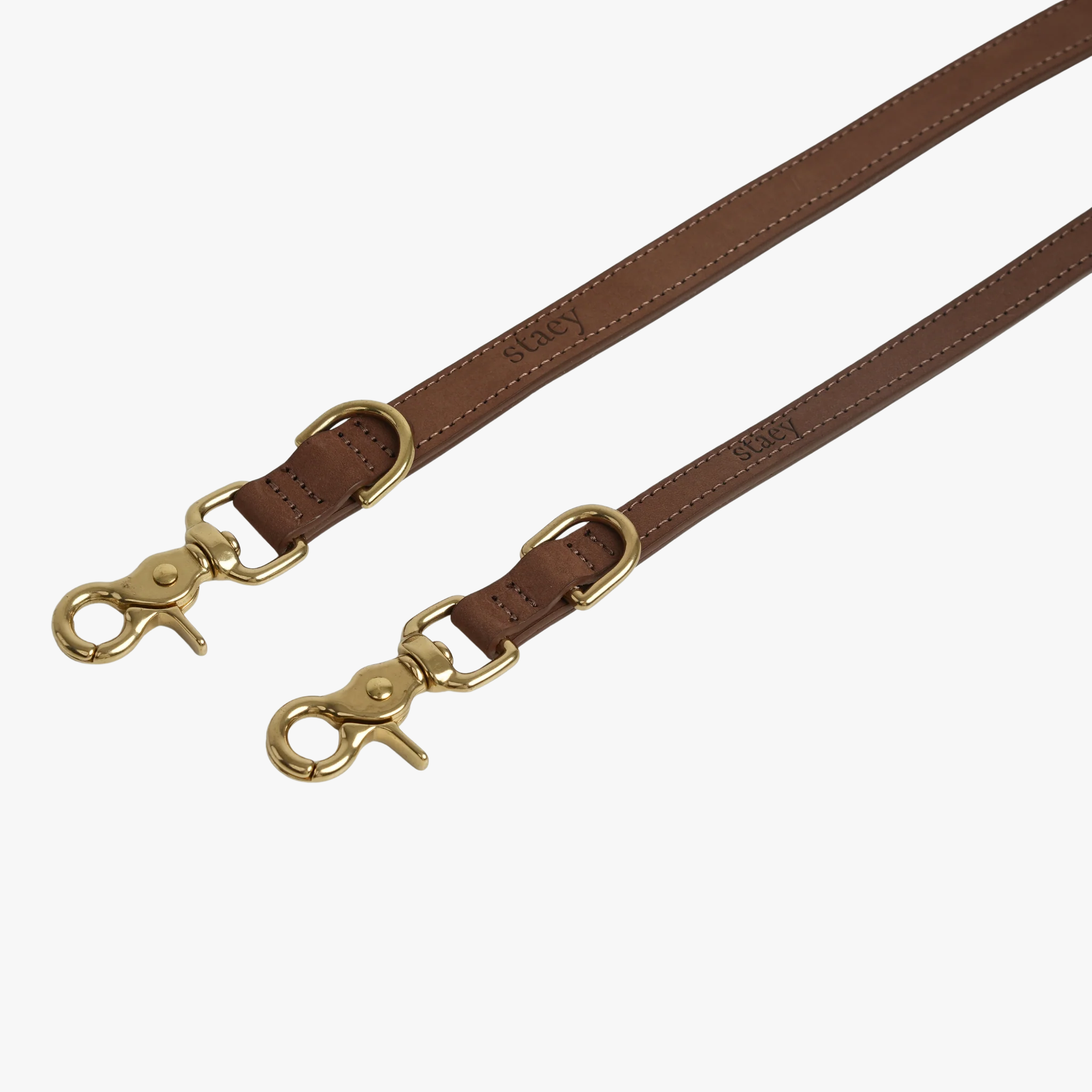 Grace - Skinn bånd | Chestnut