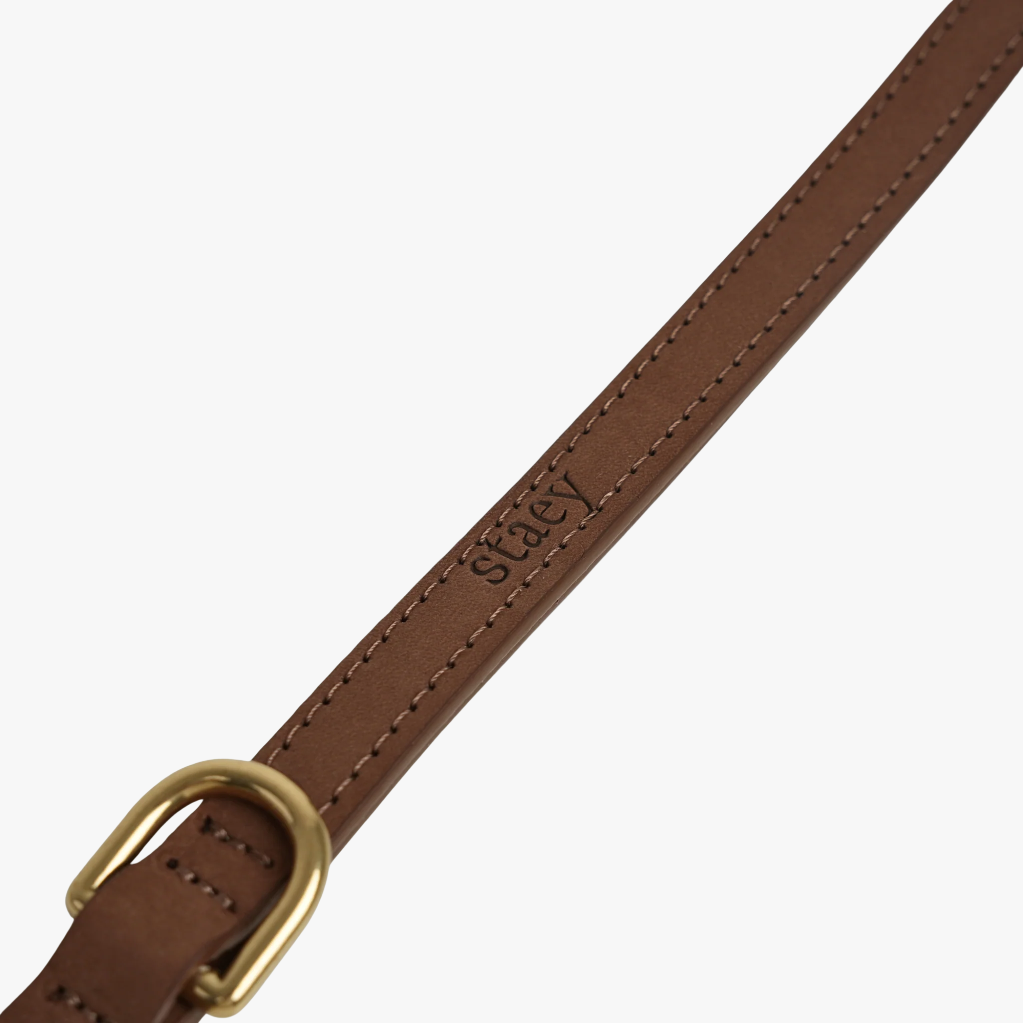 Grace - Skinn bånd | Chestnut