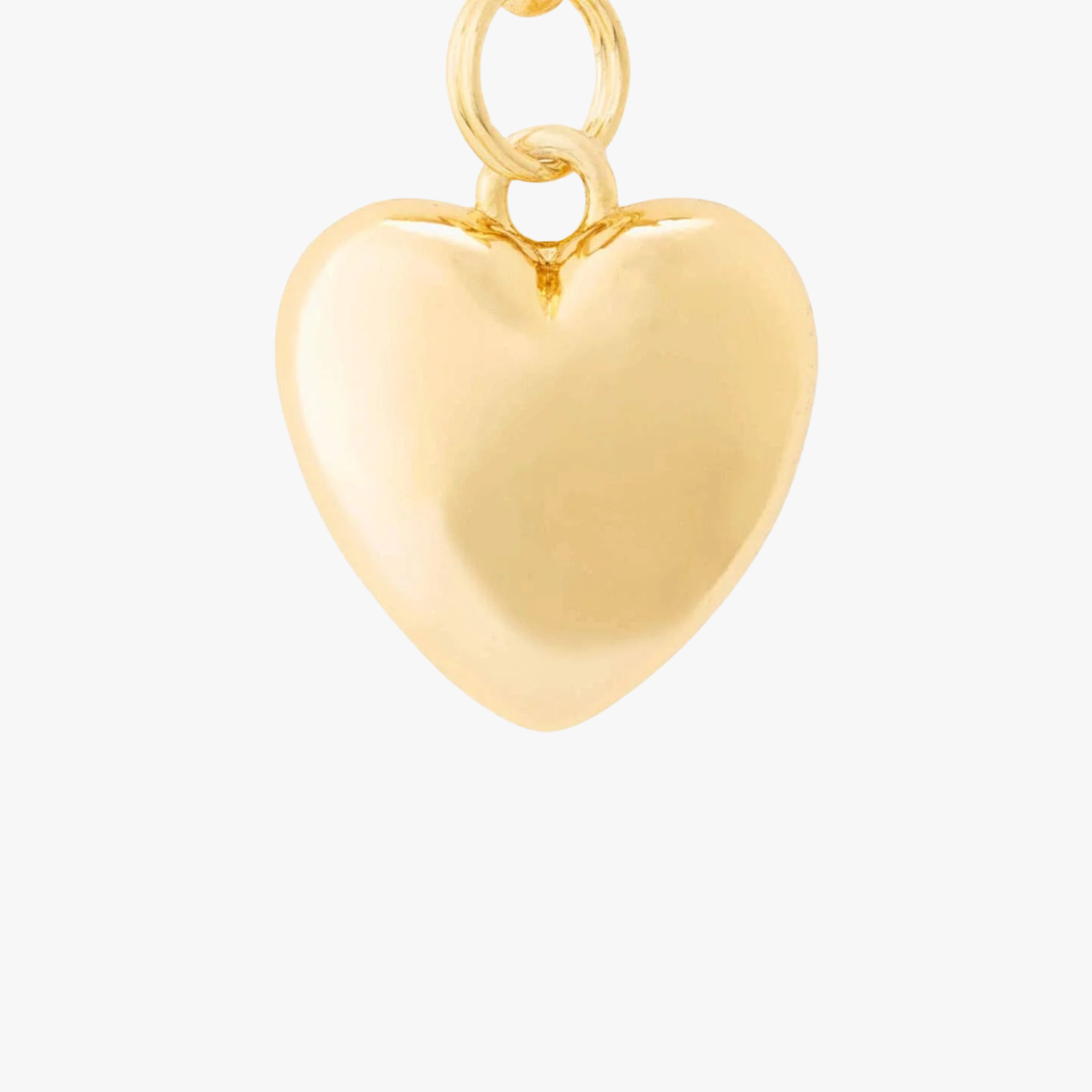 Heart of Gold Charm - Halsbåndsmykke