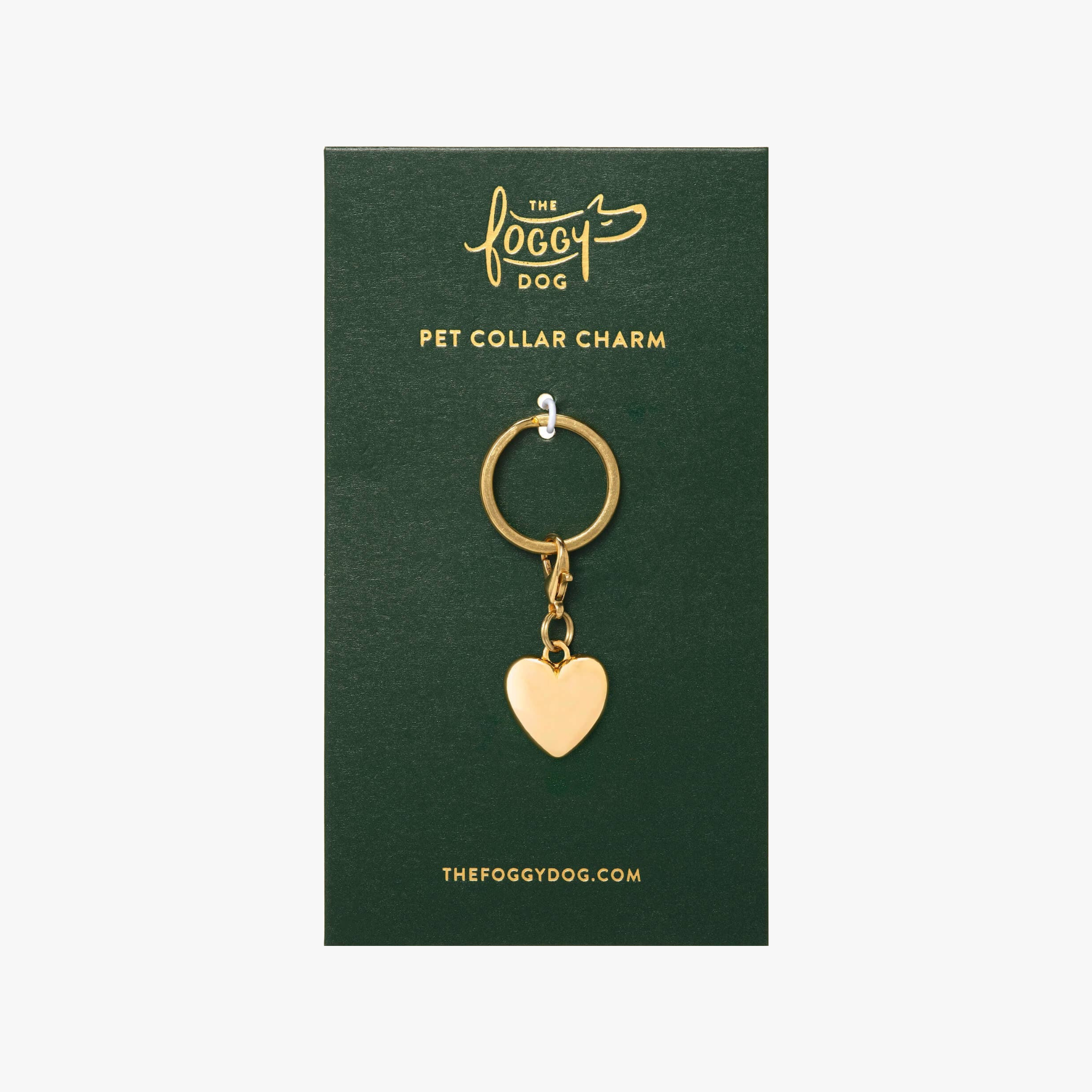 Heart of Gold Charm - Halsbåndsmykke