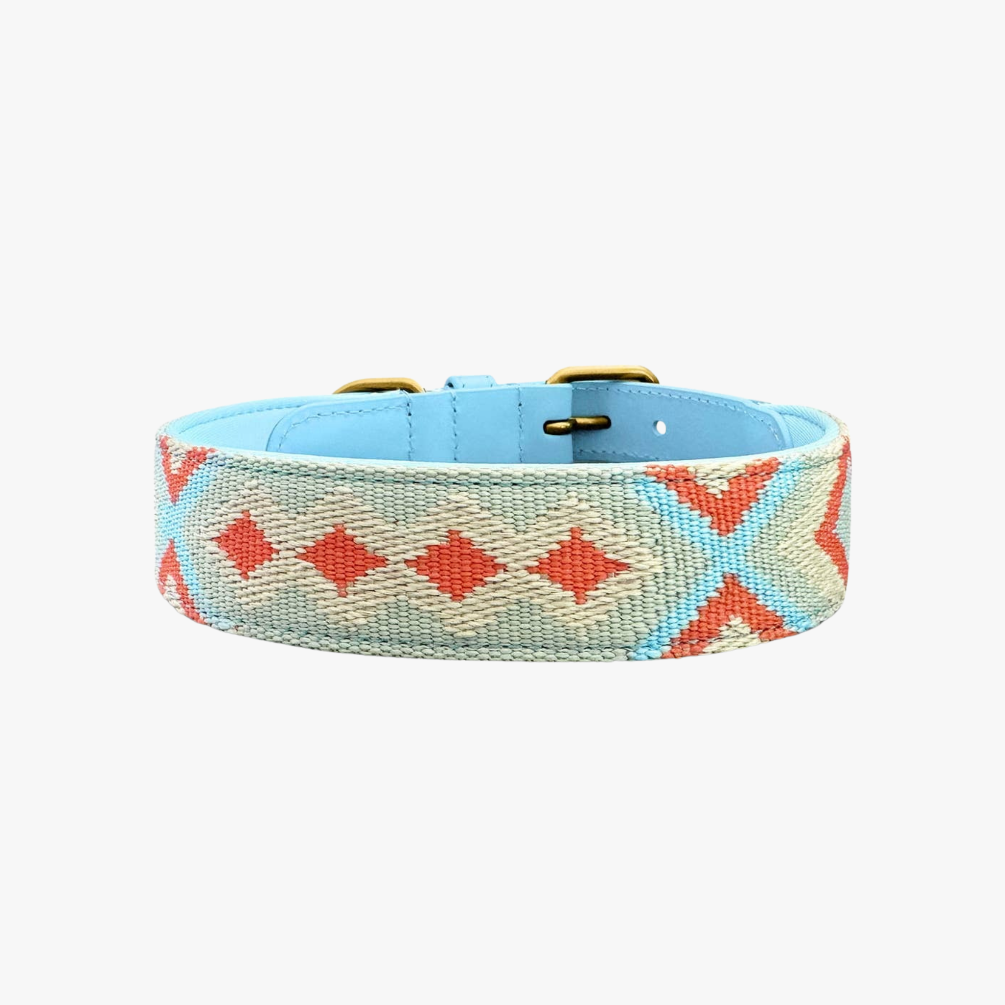 Hey Lana - Skinnhalsbånd | Coral/Blue