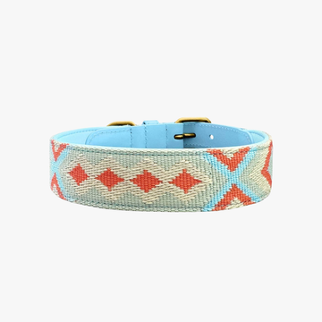 Hey Lana - Skinnhalsbånd | Coral/Blue