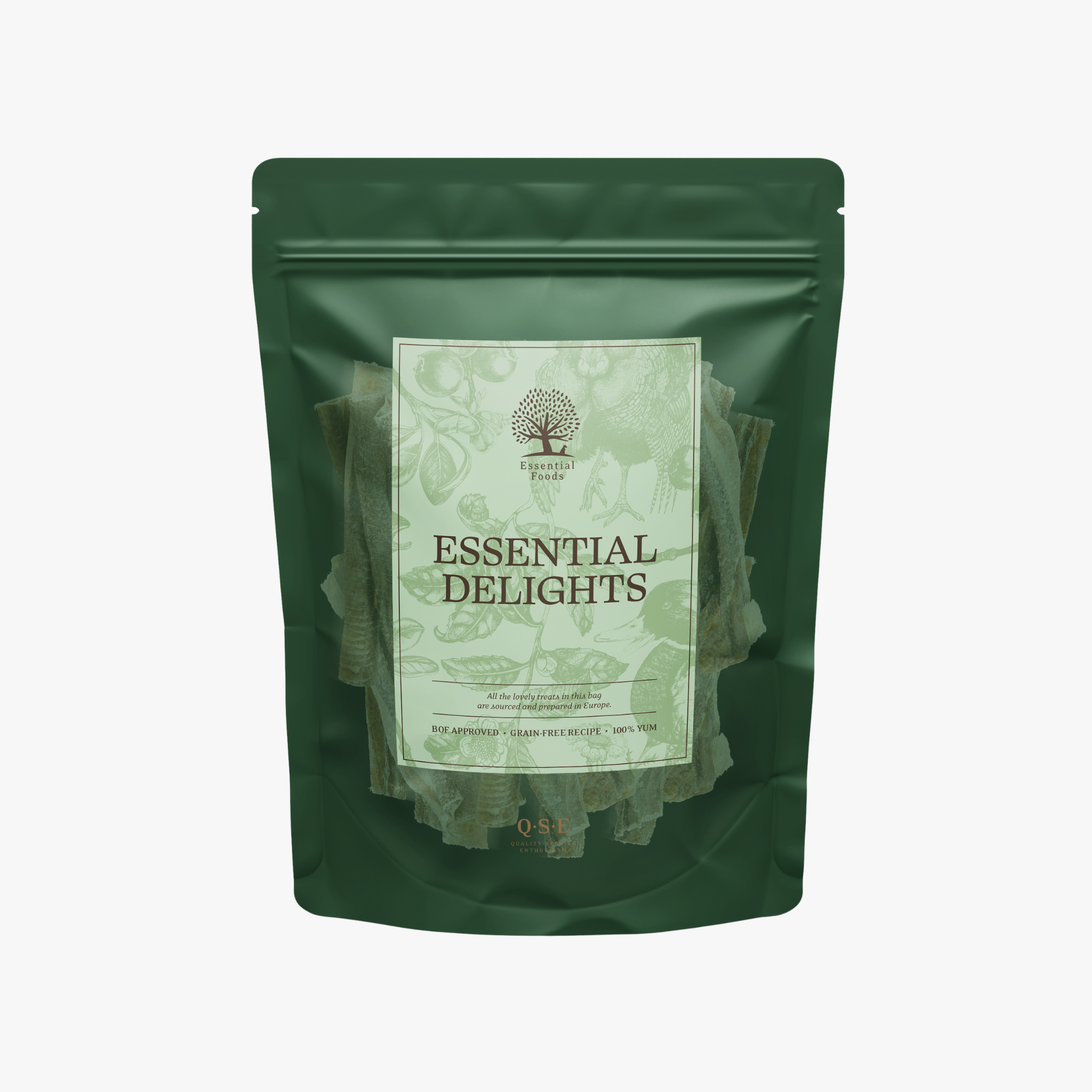 Iceland Fish Delights - 100% tørket torskeskinn | 100g