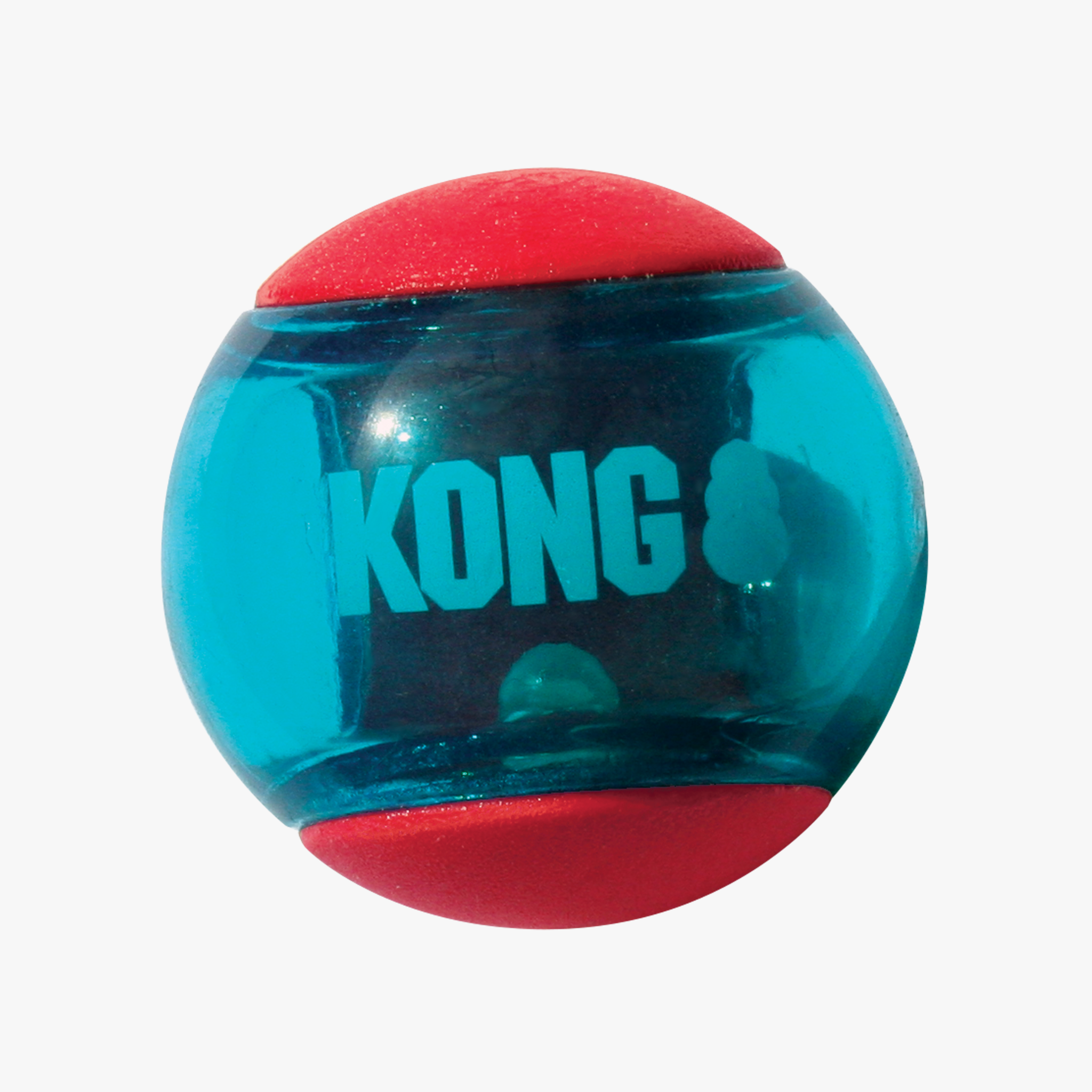 KONG Squeezz Action Ball – Hundeball med pipelyd