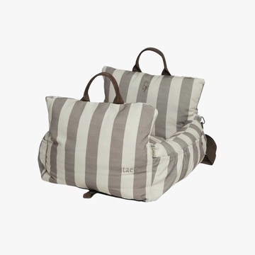 Lara Car Seat 2.0 – 3 i 1 hundesete | Striped