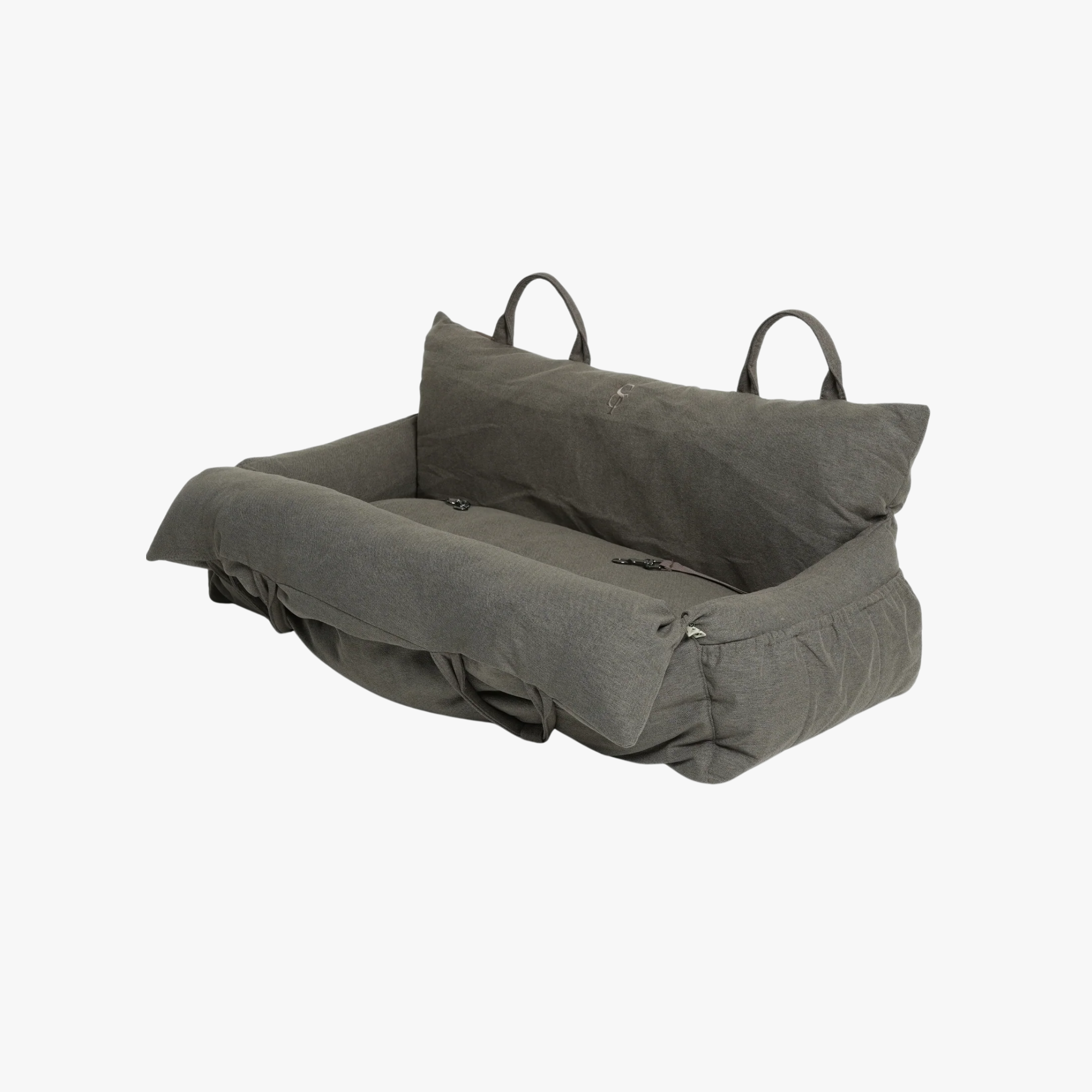 Lara Car Seat XXL – 3 i 1 hundesete  | Taupe