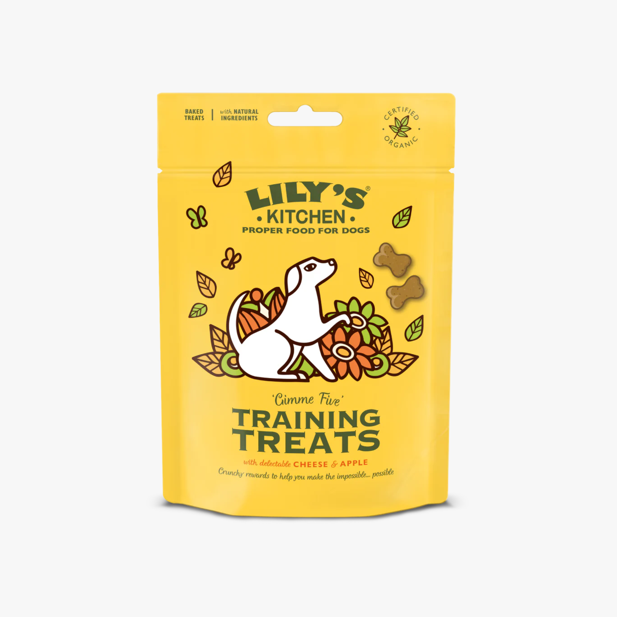 Lily’s Kitchen – Organic Training Treats with Cheese & Apple 80 g