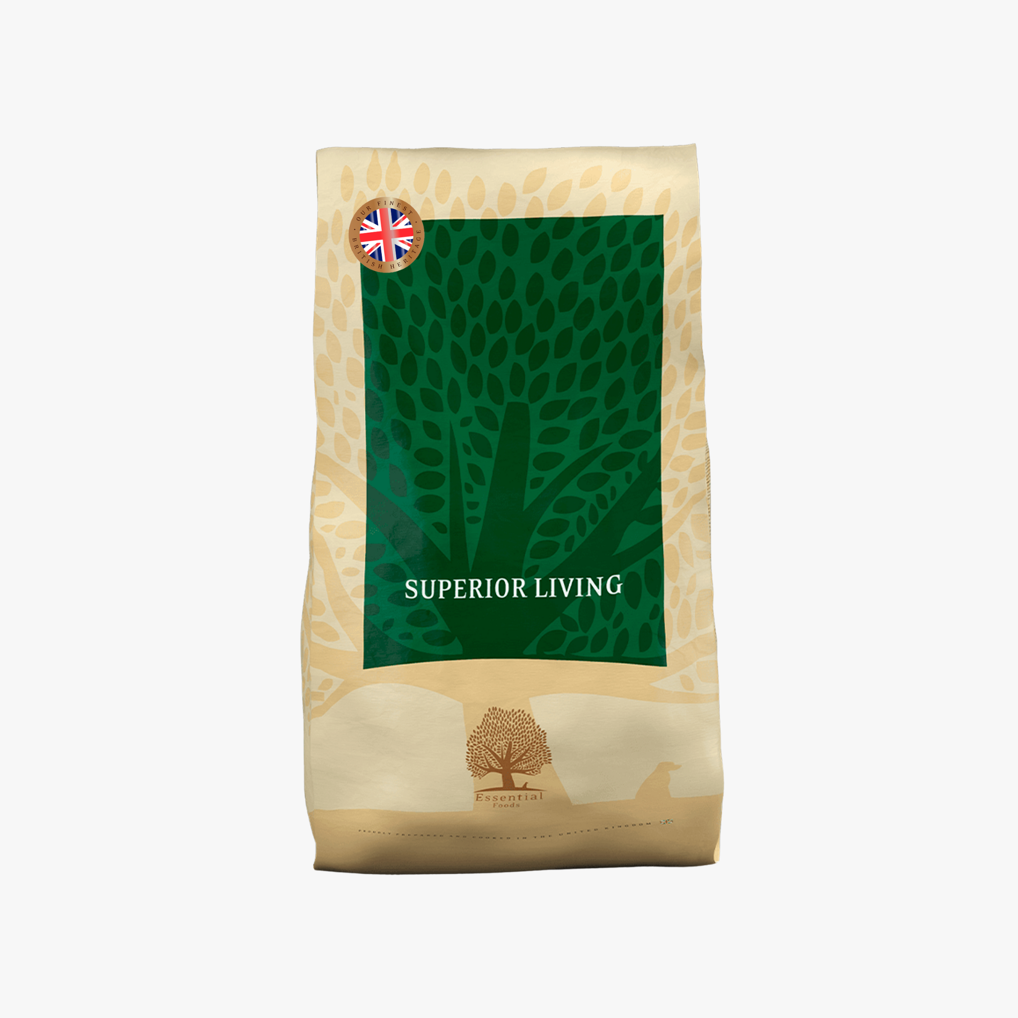 Essential Superior Living – Tørrfôr med kylling, and og laks