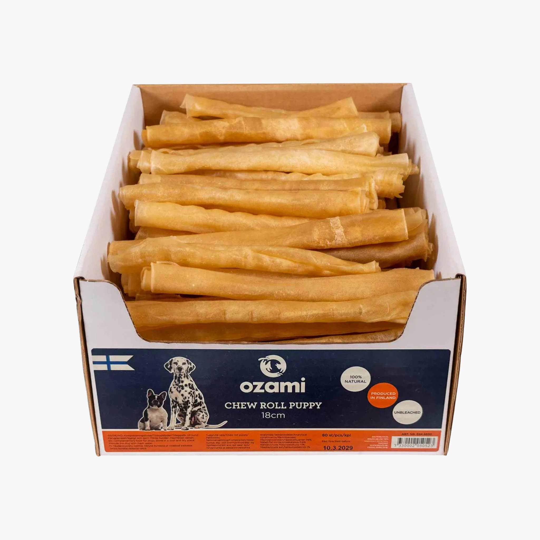 Premium Chewing Roll Puppy - Tyggepinne av Elg og Hjort