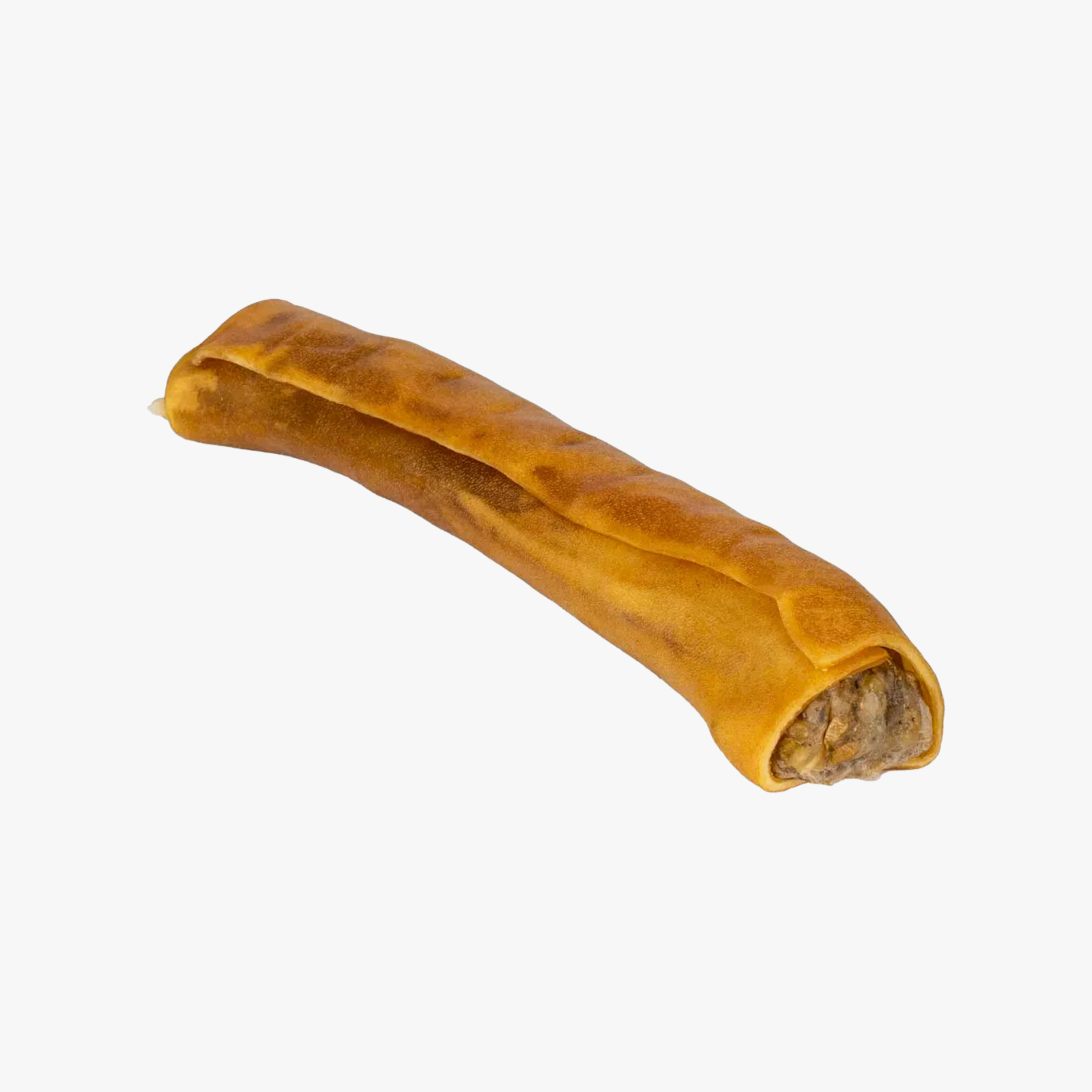 Horsestick Wrapped Medium 20cm - Naturlig tyggerull