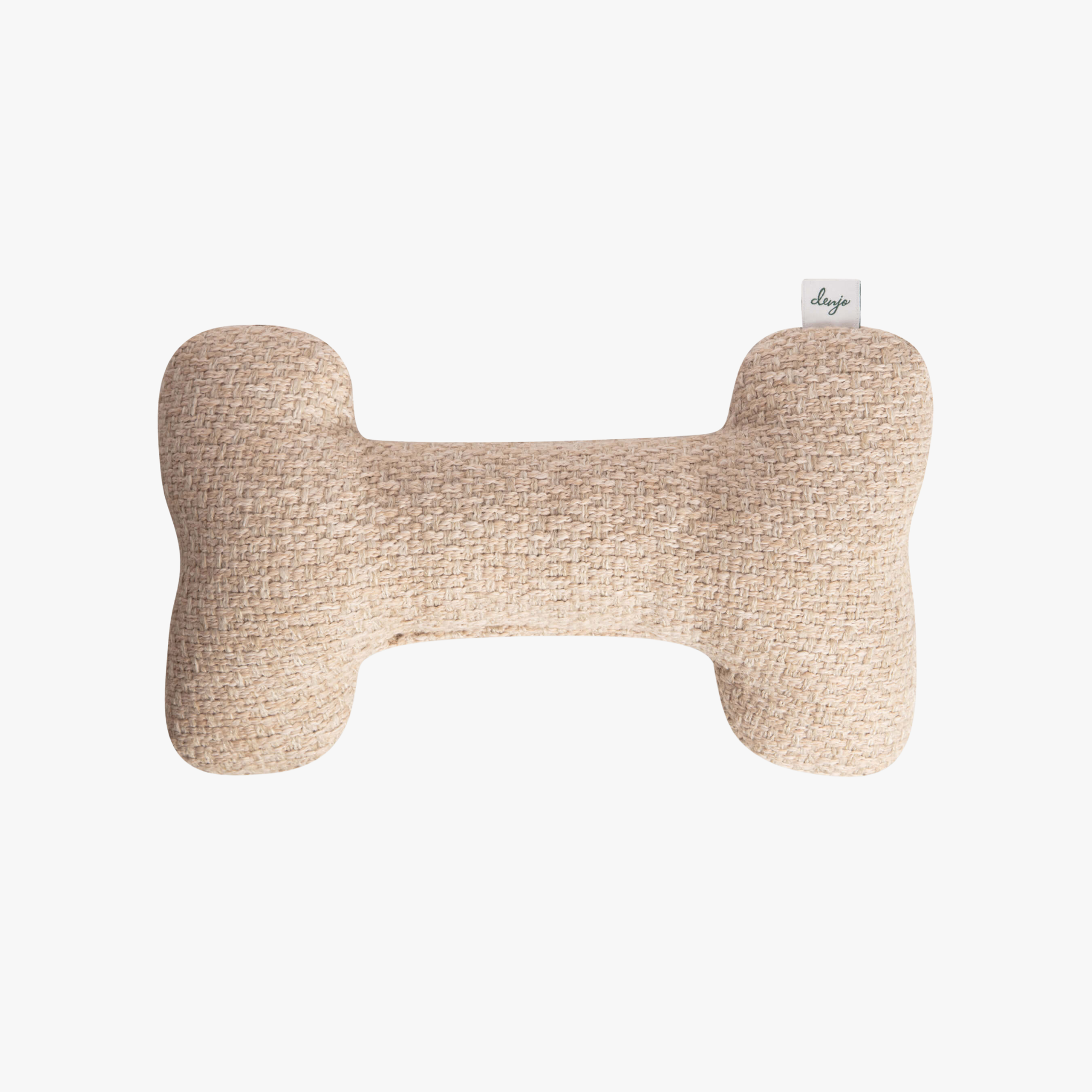 Pluto Bone Greige – Hundeleke i resirkulert stoff