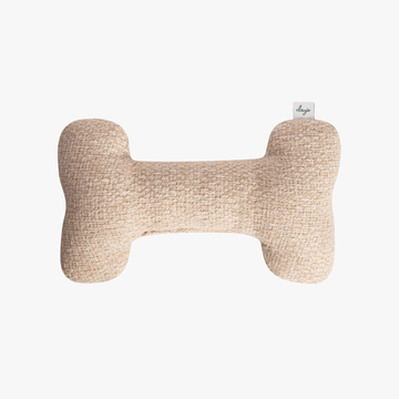 Pluto Bone Greige – Hundeleke i resirkulert stoff