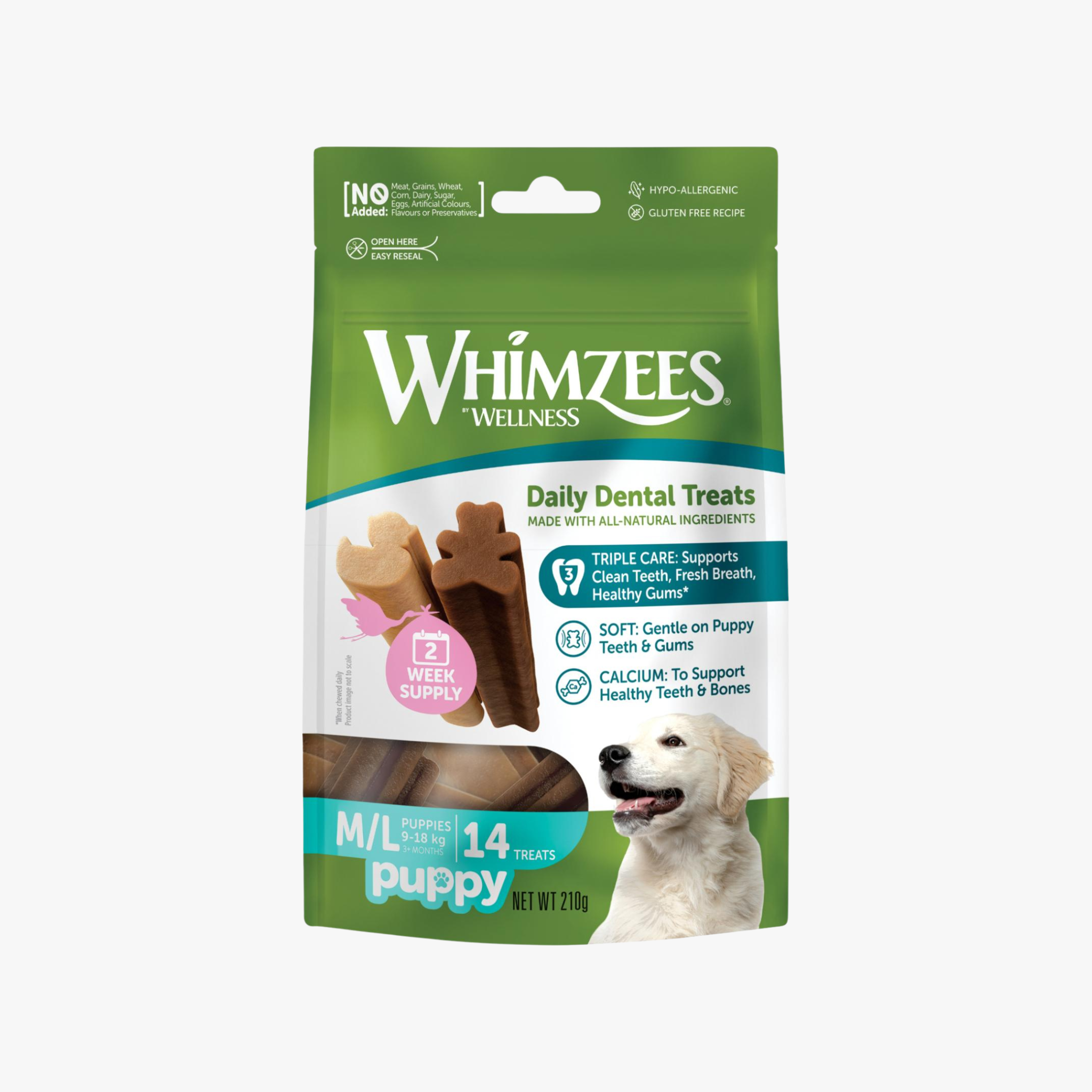 Whimzees Puppy - Tannpleietygg for valp