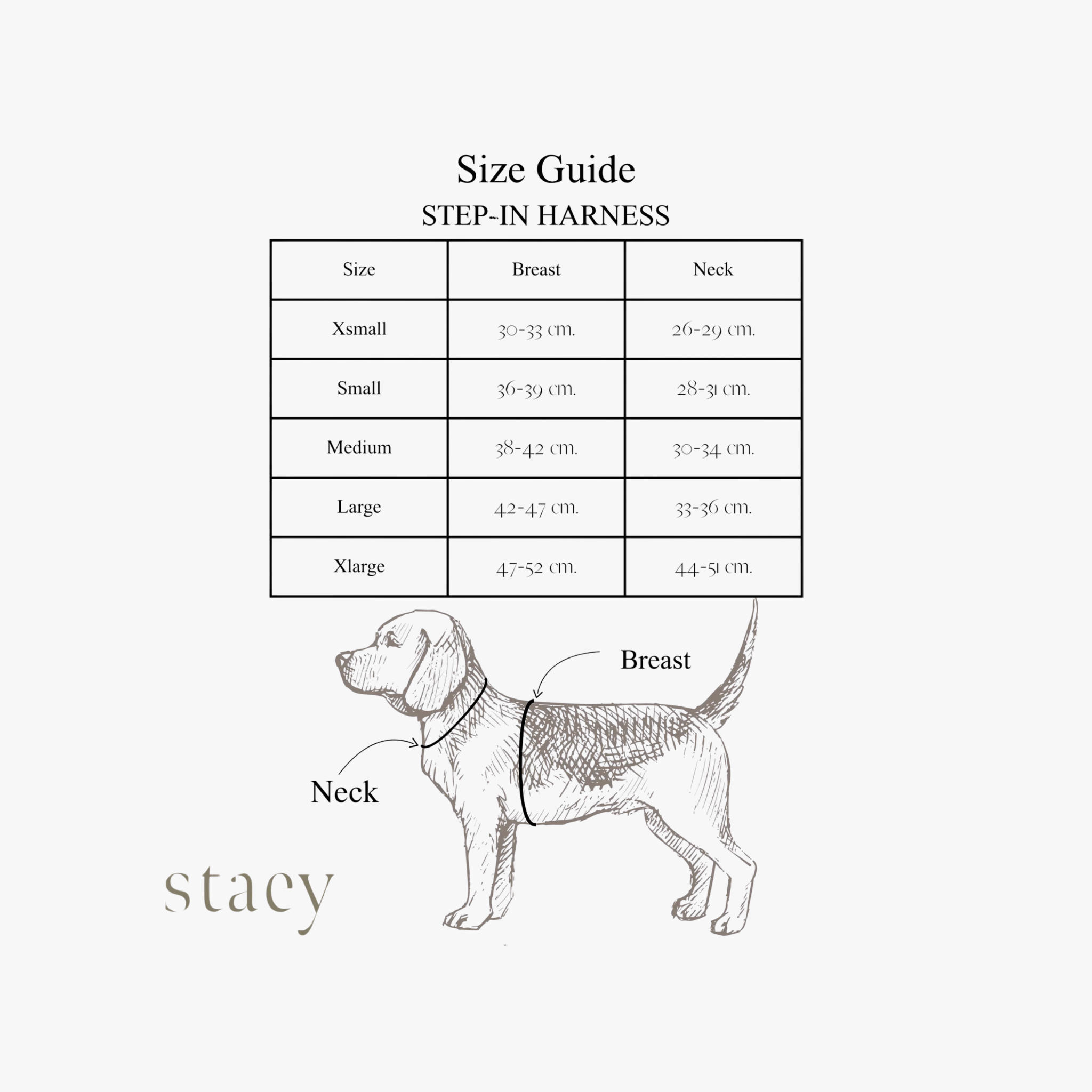 Saga - Step-in Hundesele | Mocca