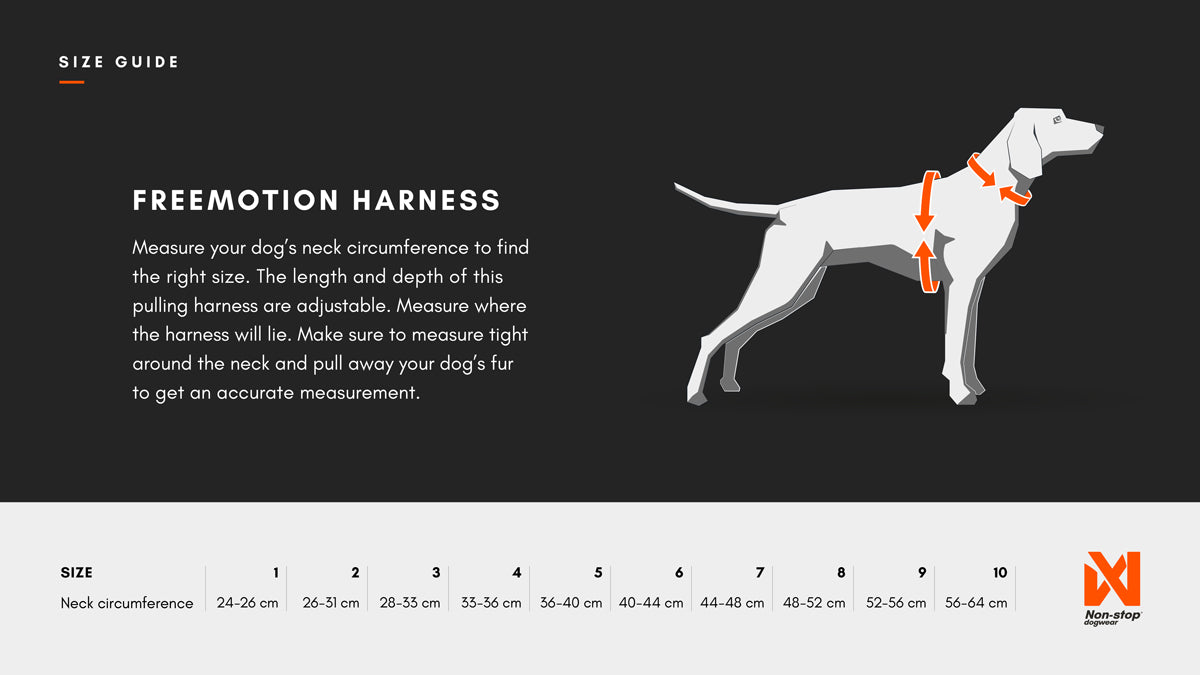 Freemotion Harness - Trekksele for aktive hunder