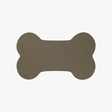 MiLLE Hund – Underlagsmatte til hundeskåler (Grey)