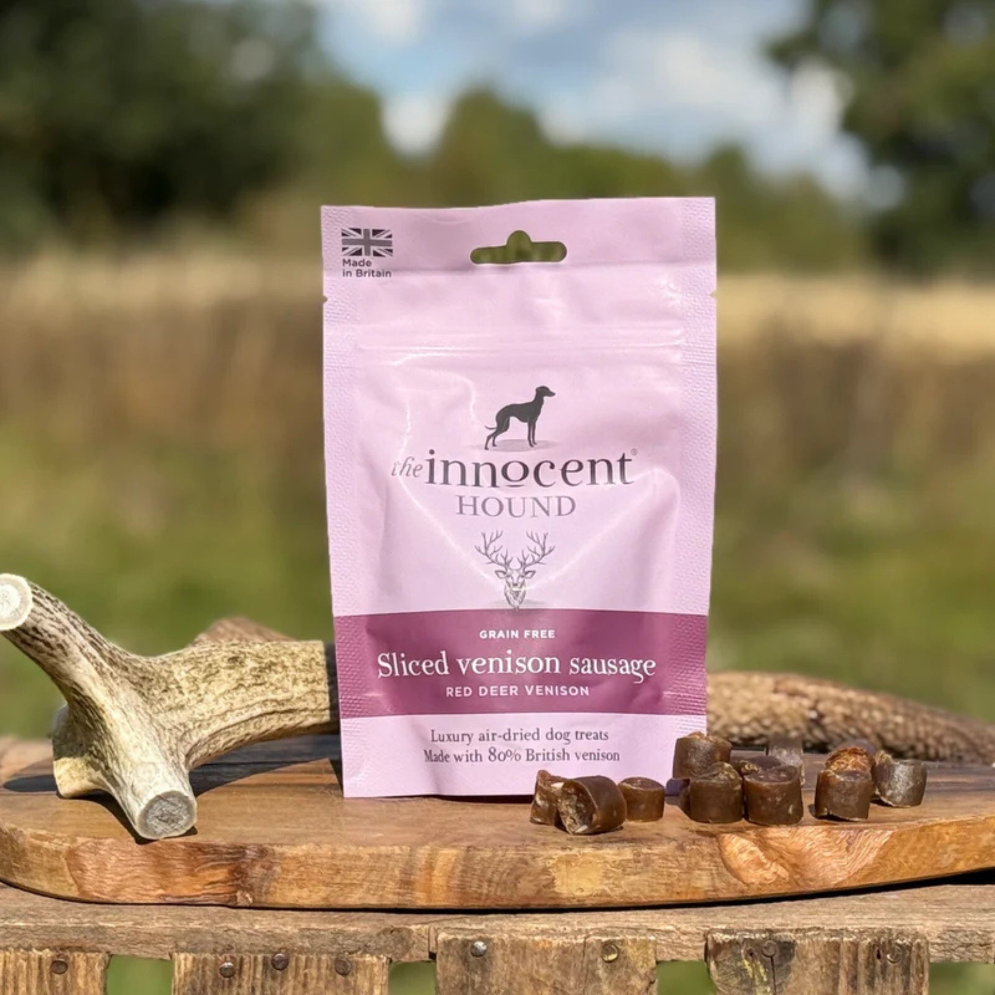 Sliced Venison Sausage - Godbiter med hjort 70g