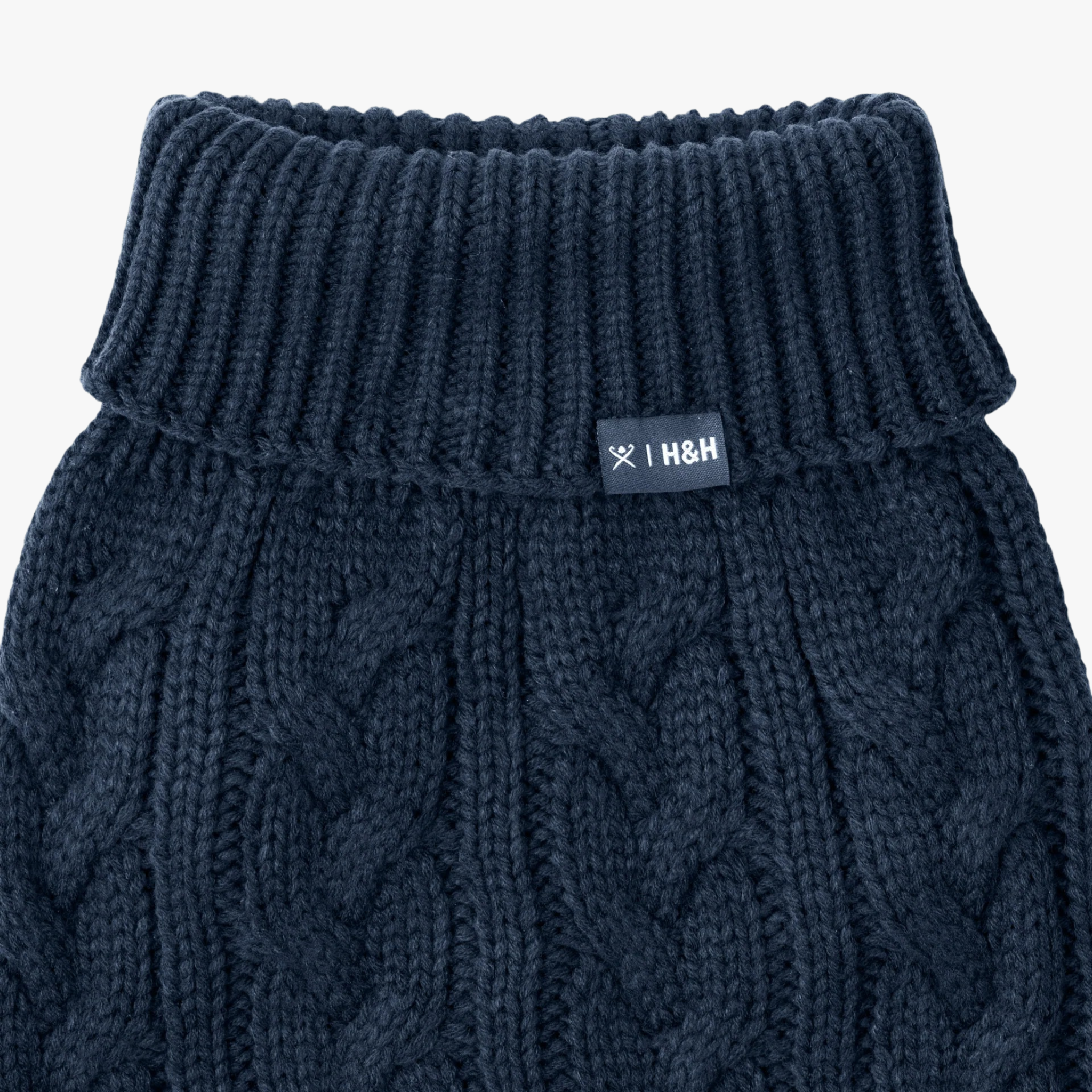 Hackett x Hugo & Hudson – Strikkegenser til hund Marineblå