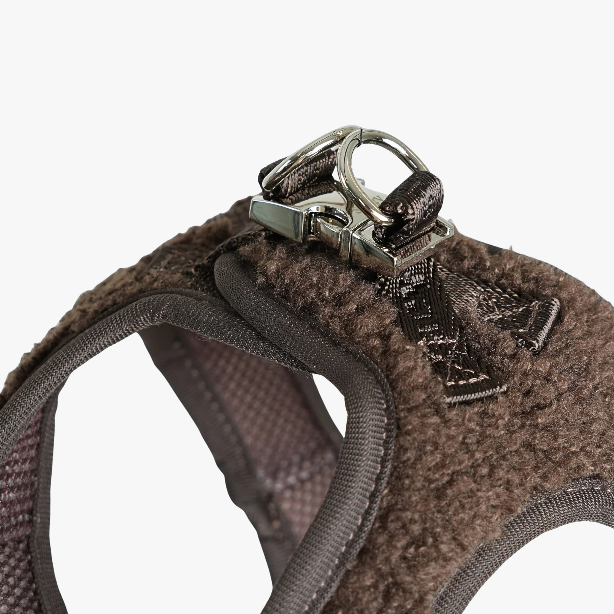 Saga Teddy - Step-In Hundesele | Espresso