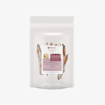 Tyggesnack - Kaninører m/pels | 100g
