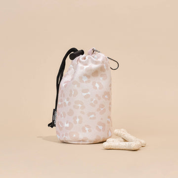 Nude Chic Leopard - Godbitpose med lys rosa leopardmønster